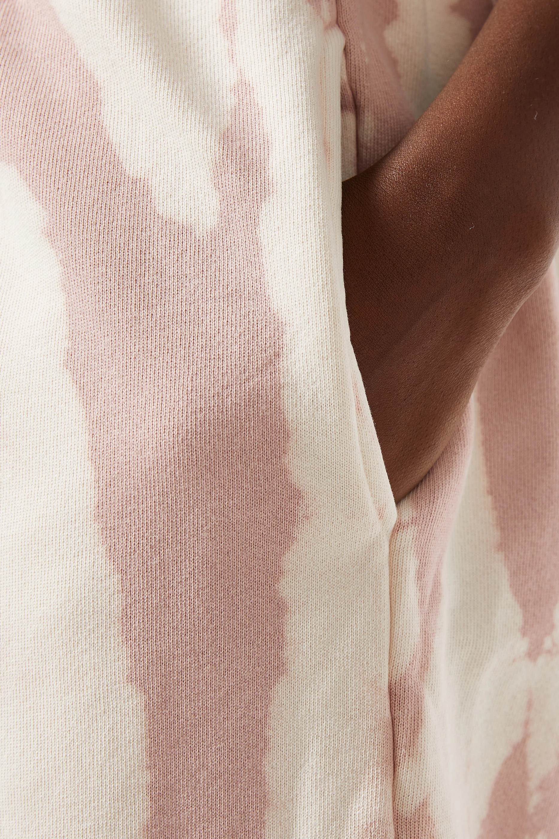 Pink bleached sweatpants clearance