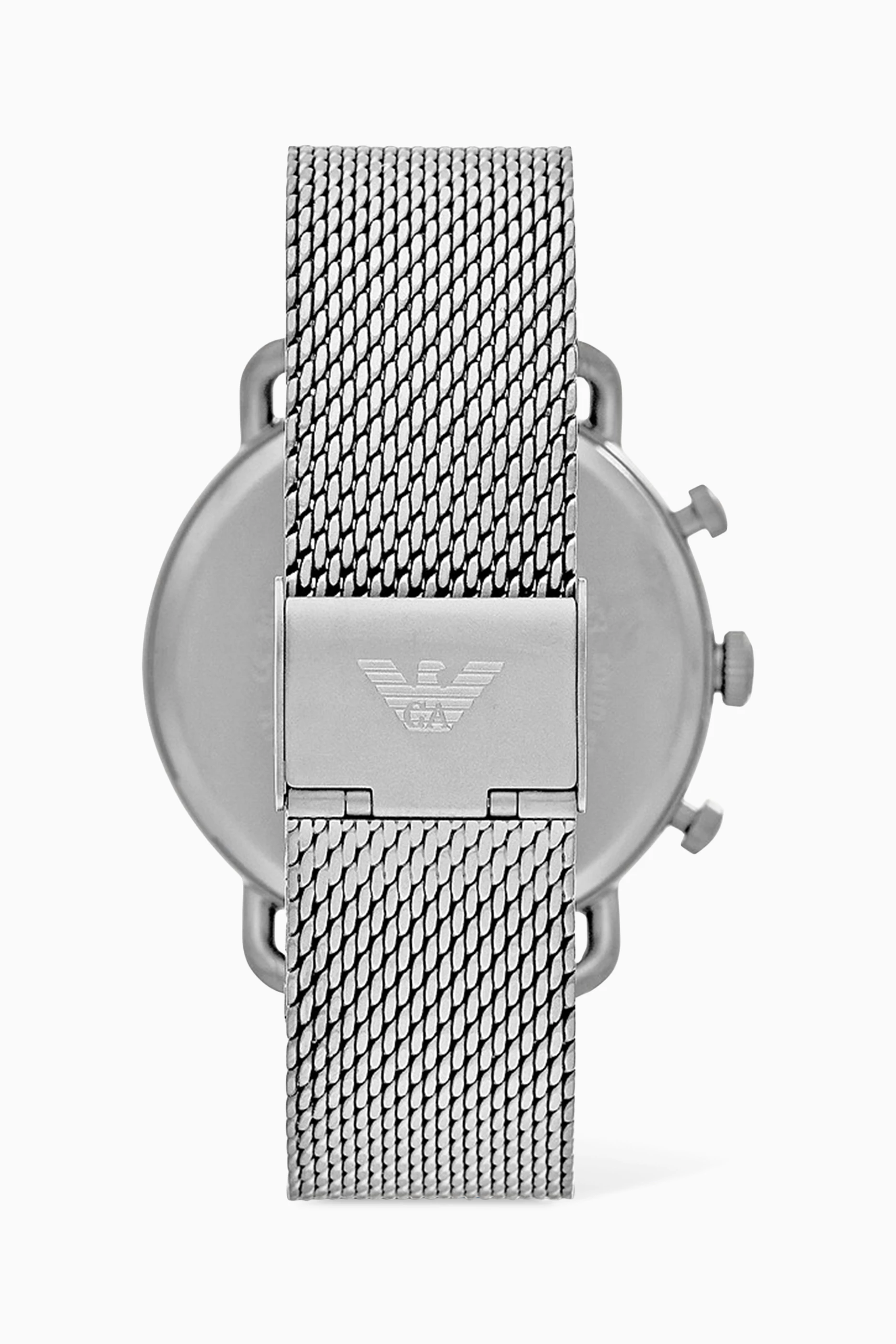 Emporio armani aviator watch new arrivals