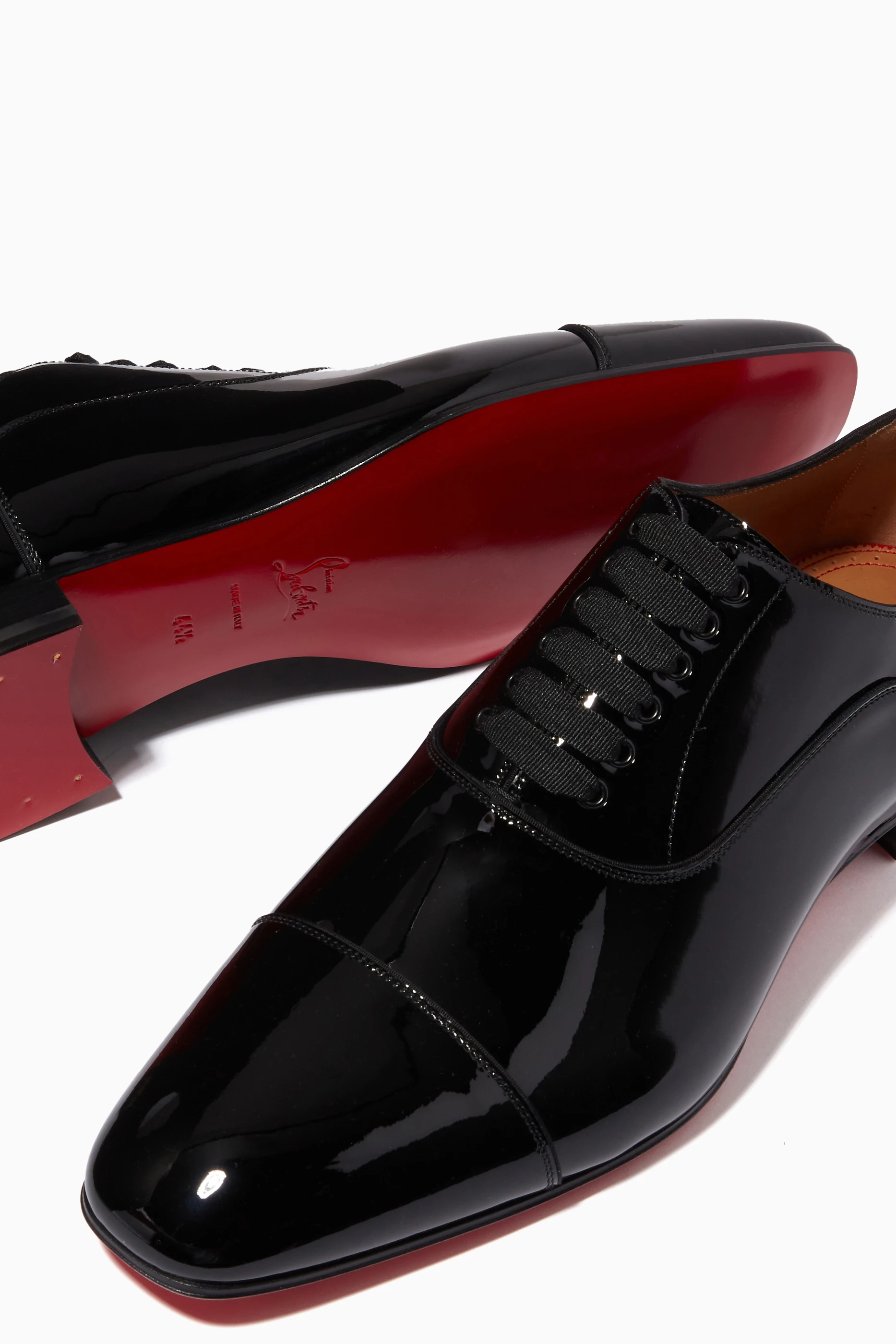 Christian louboutin greggo flat patent online