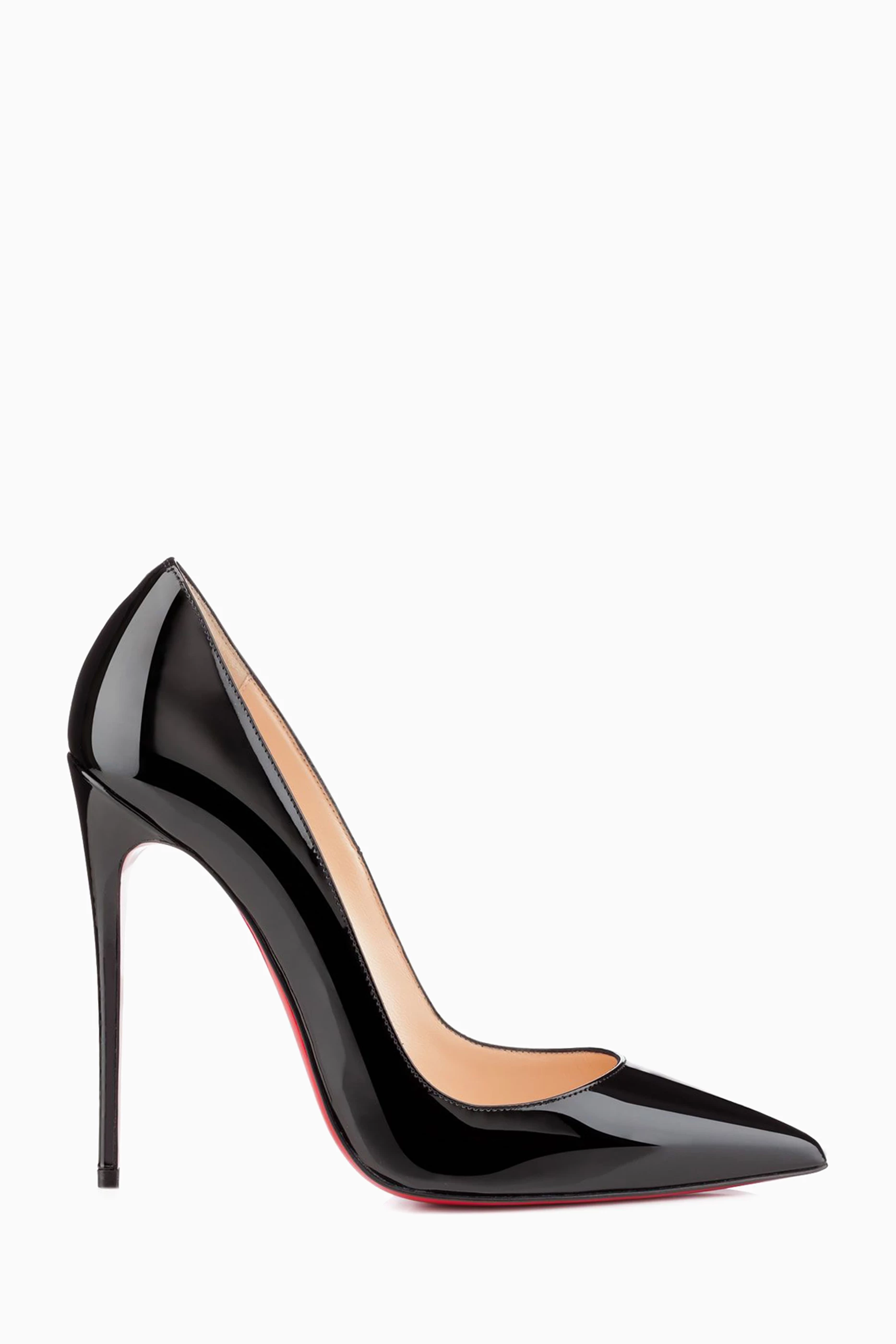 Buy Christian Louboutin Black So Kate 120 Pumps in Patent