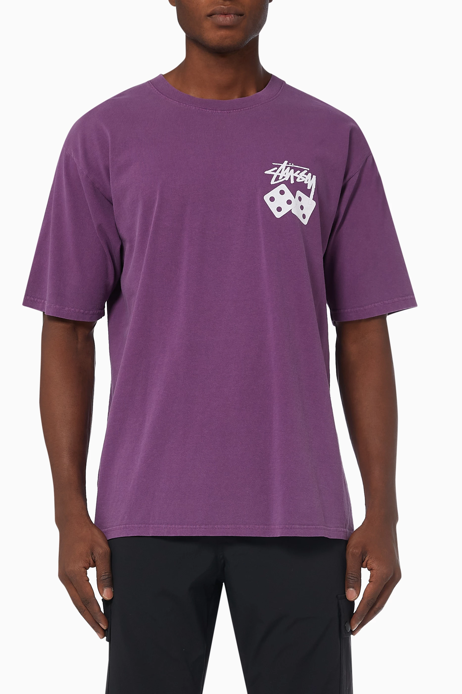 Stussy purple shirt deals