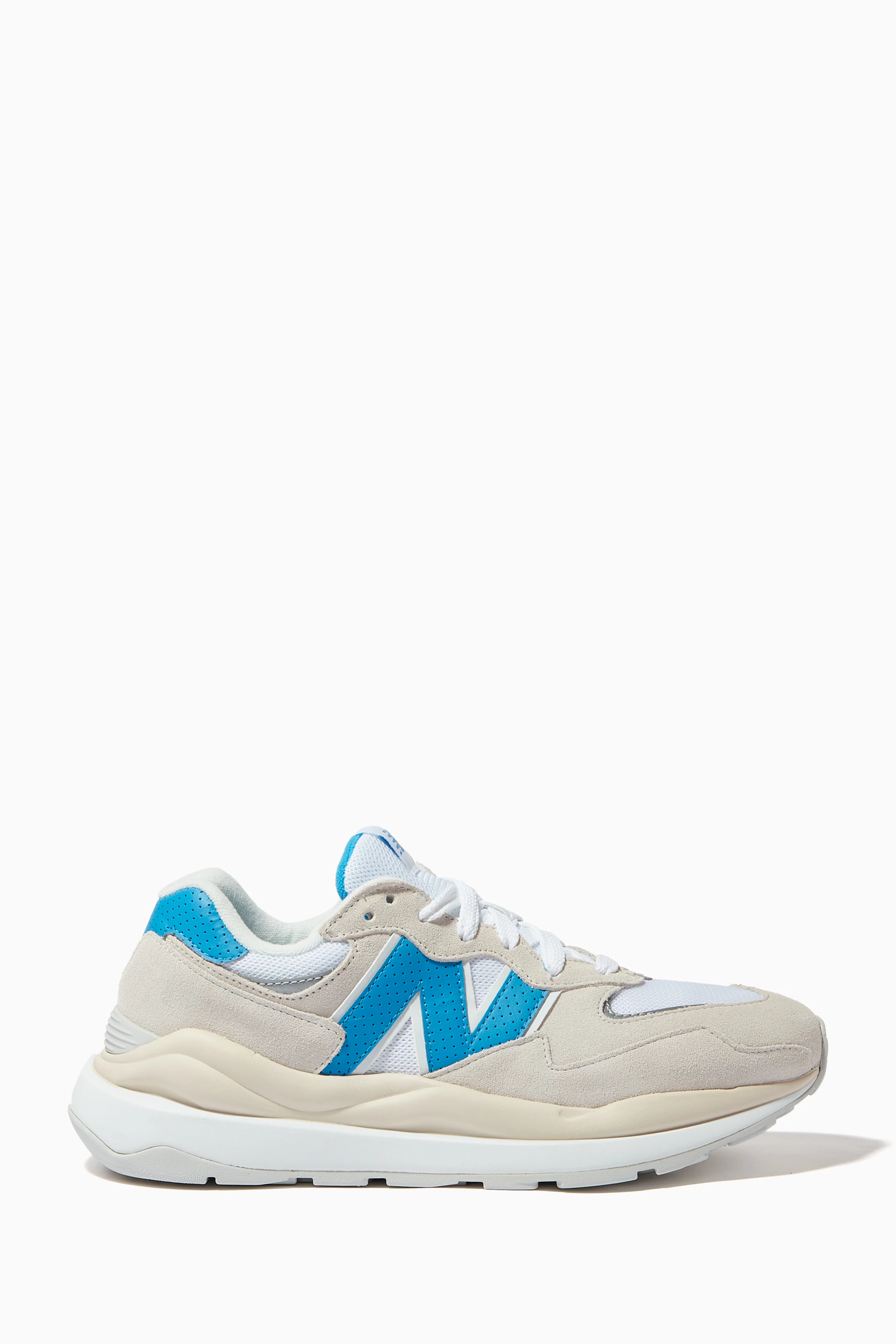 Buy New Balance Neutral 57 40 Sneakers in Suede Mesh For Men Online Ounass UAE