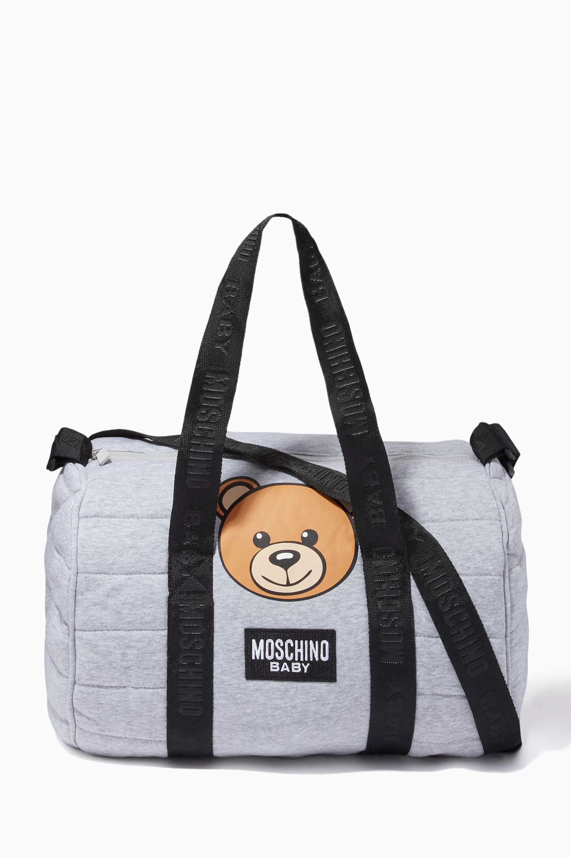 Buy Moschino Grey Teddy Bear Diaper Changing Bag For Kids Online Ounass UAE
