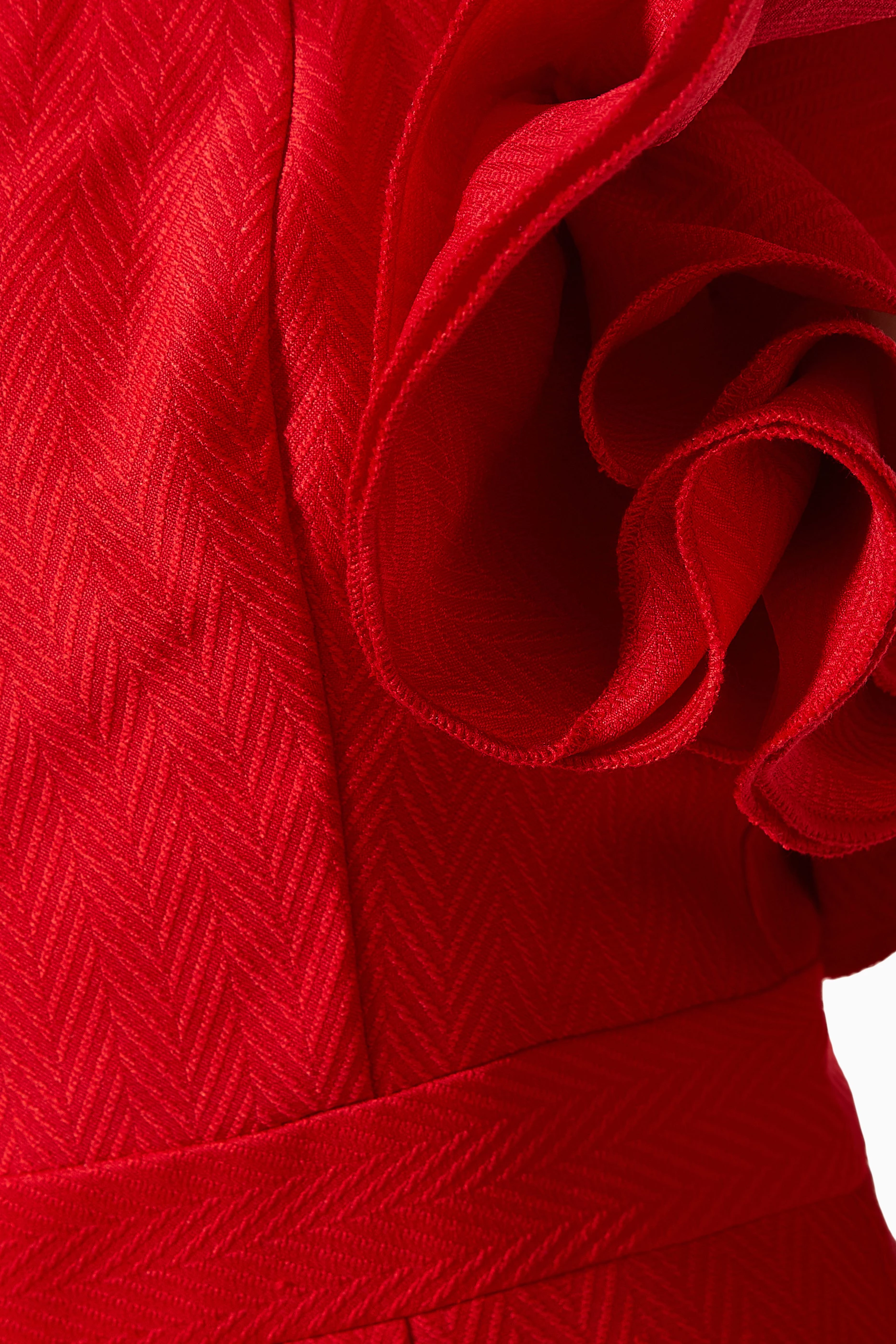 Buy Mossman Red The Raw Vision Mini Dress For Women Online Ounass UAE