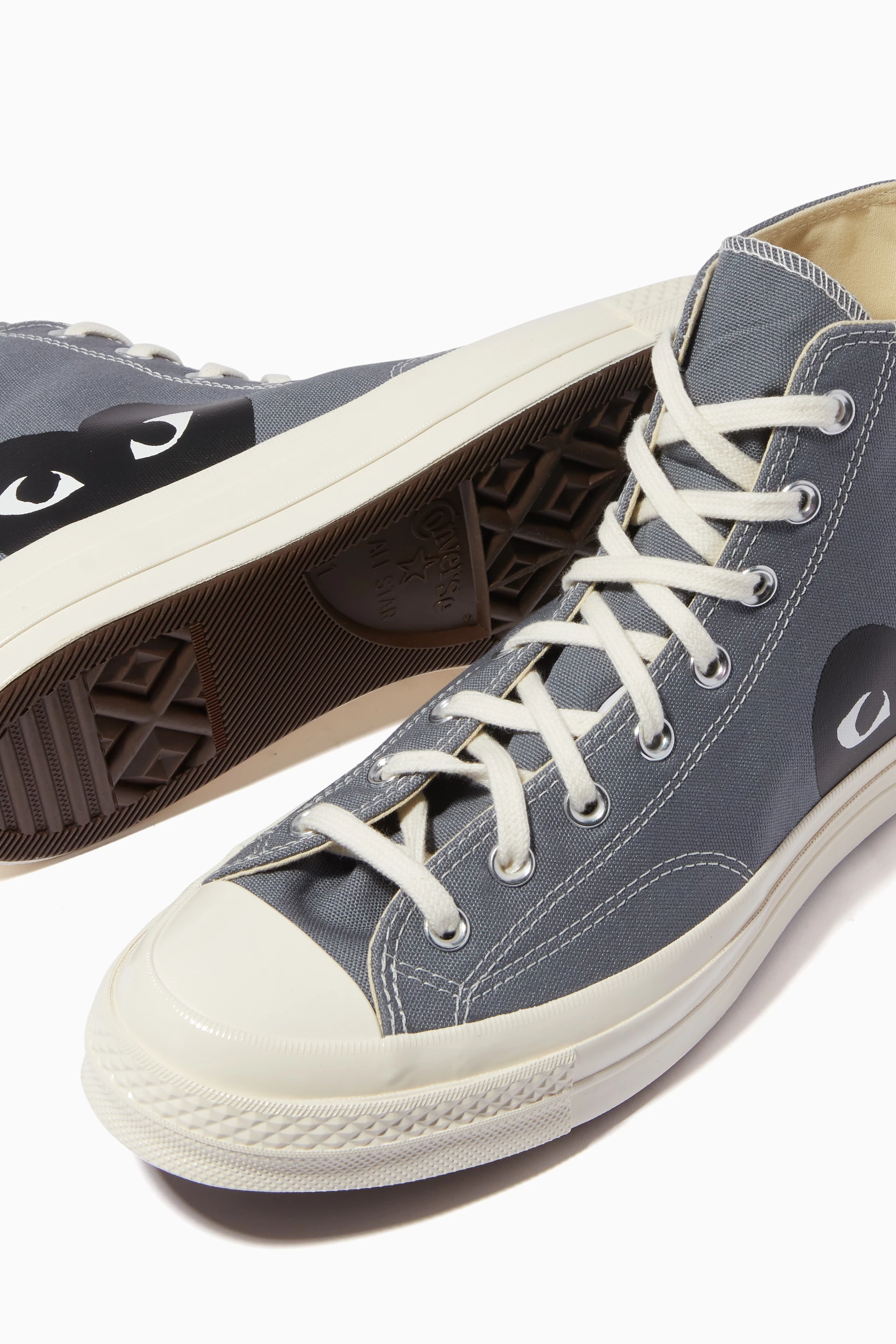 Multicolor transparent sole chuck 70 high sneakers best sale