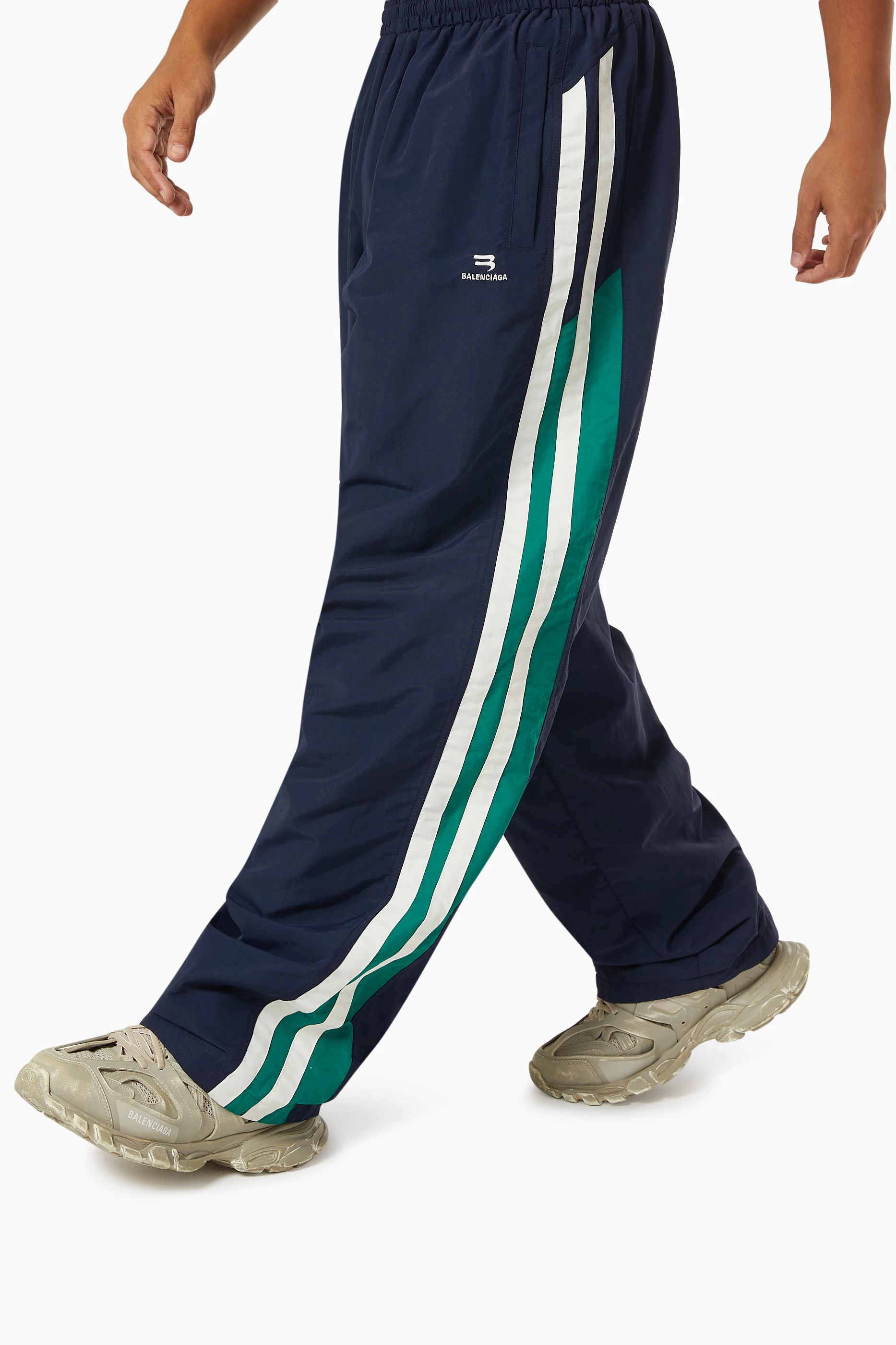 BLARIX Guard Hip Hop Track Pants (Red, Medium