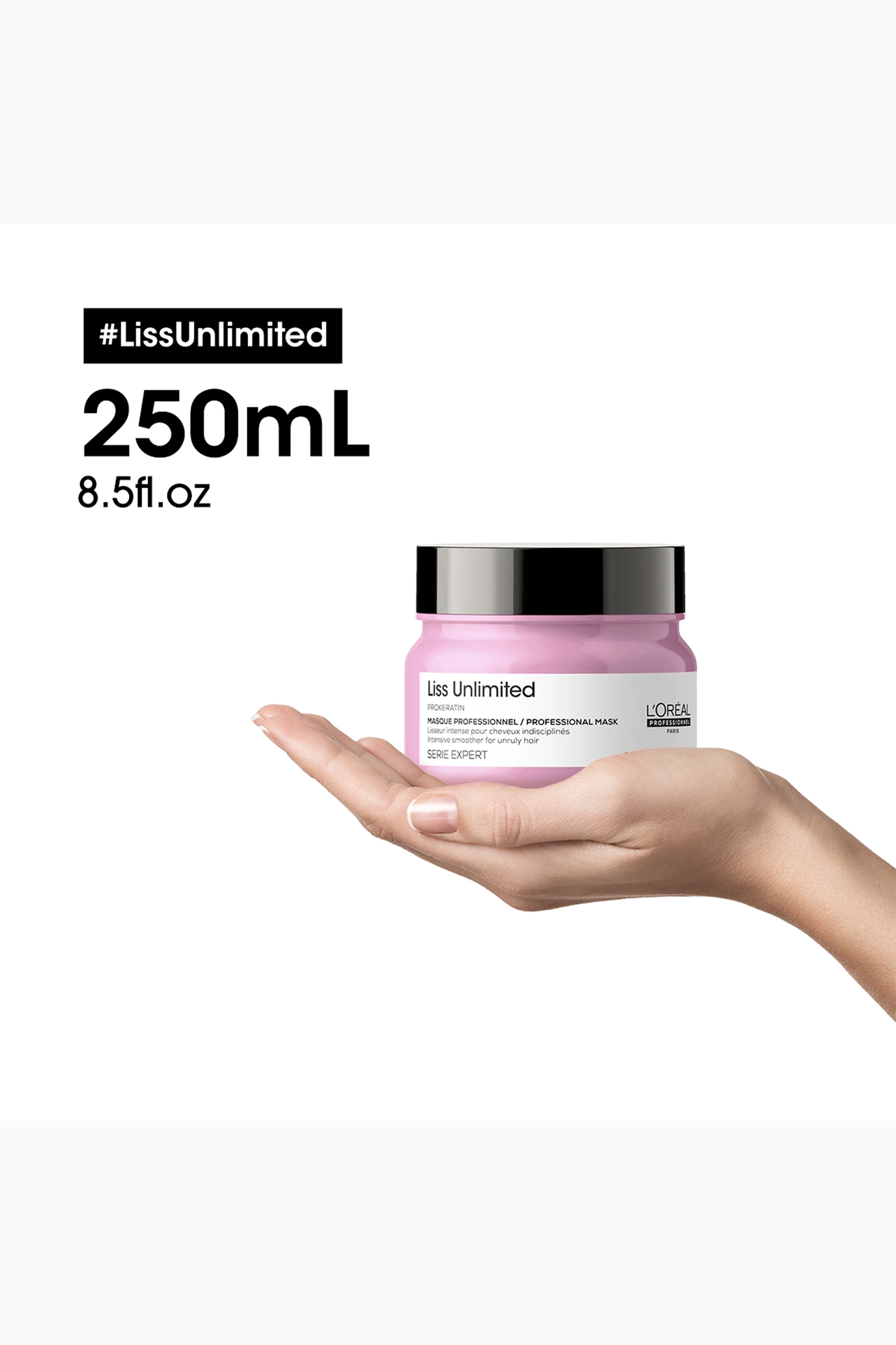 Buy L Oreal Professionnel Colourless Liss Unlimited Mask 250ml For Women Online Ounass UAE