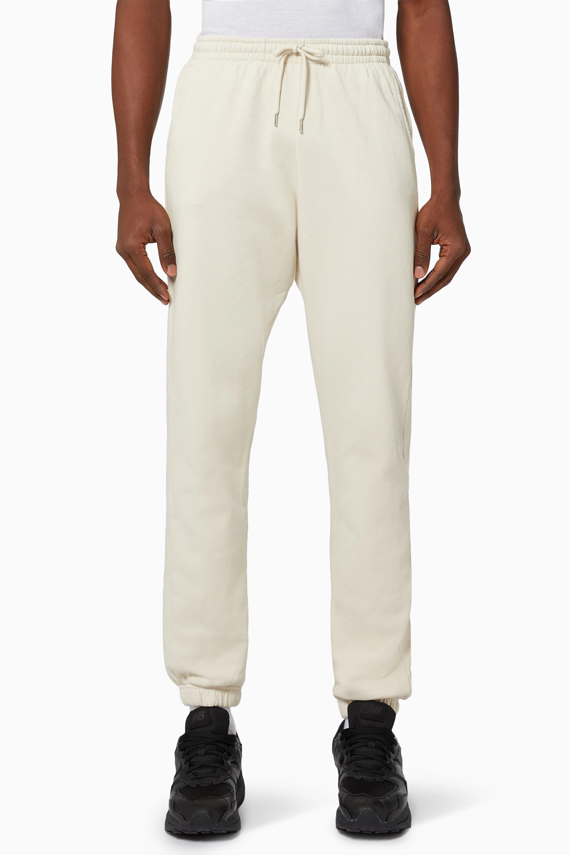 Buy Colorful Standard Neutral Classic Sweatpants in Organic Cotton For Men Online Ounass UAE