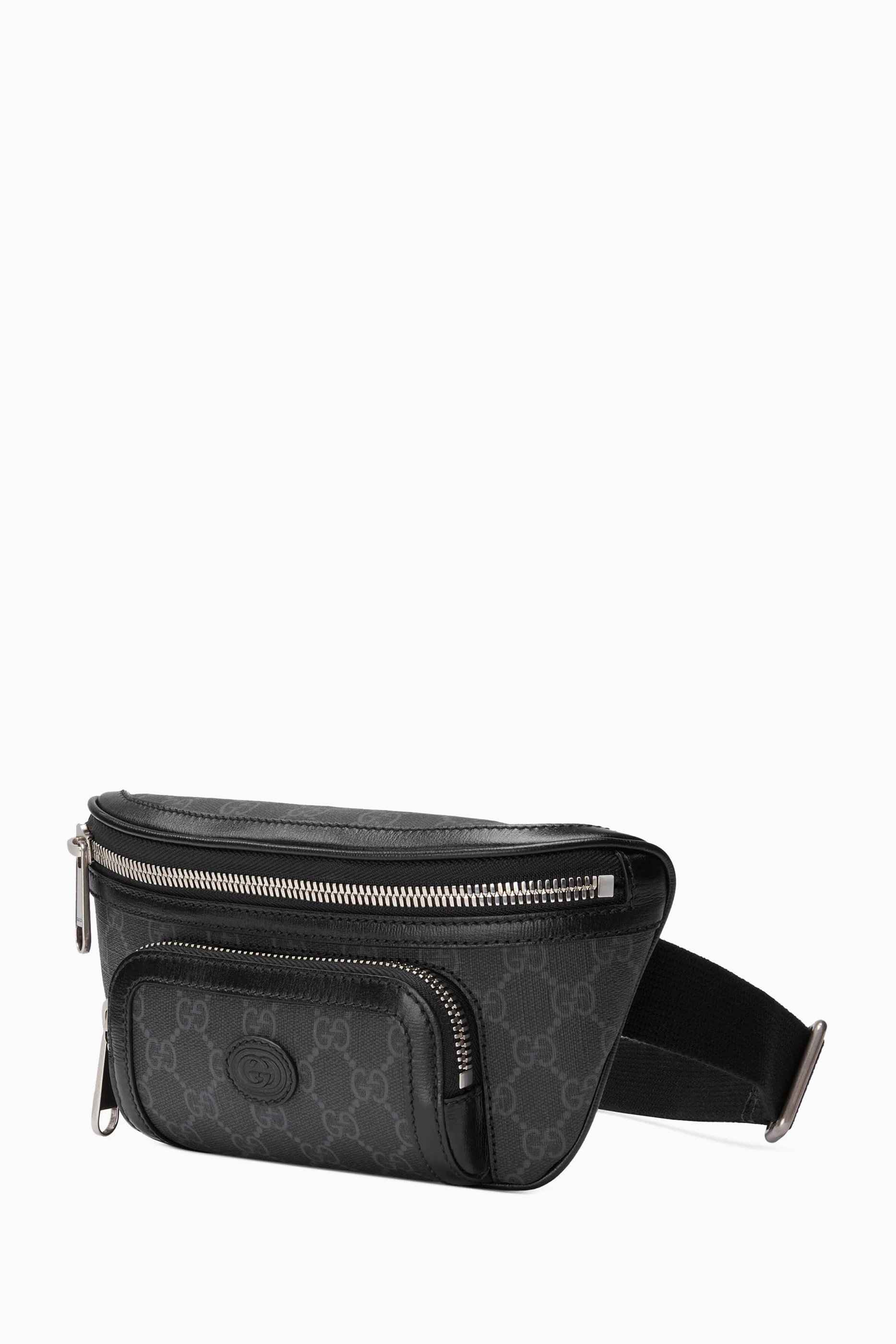 Gucci supreme canvas belt bag deals