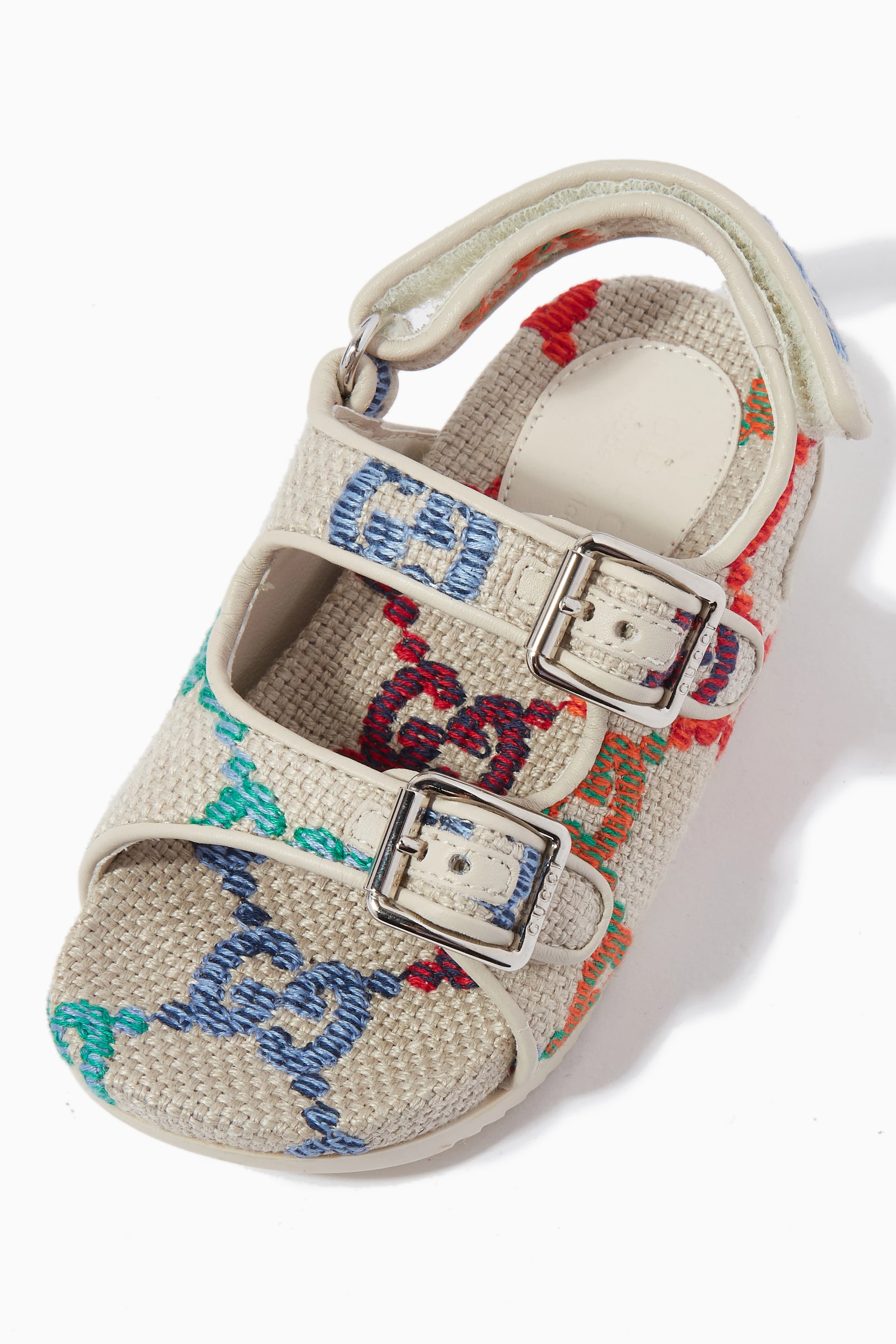 Little girl gucci slides hot sale