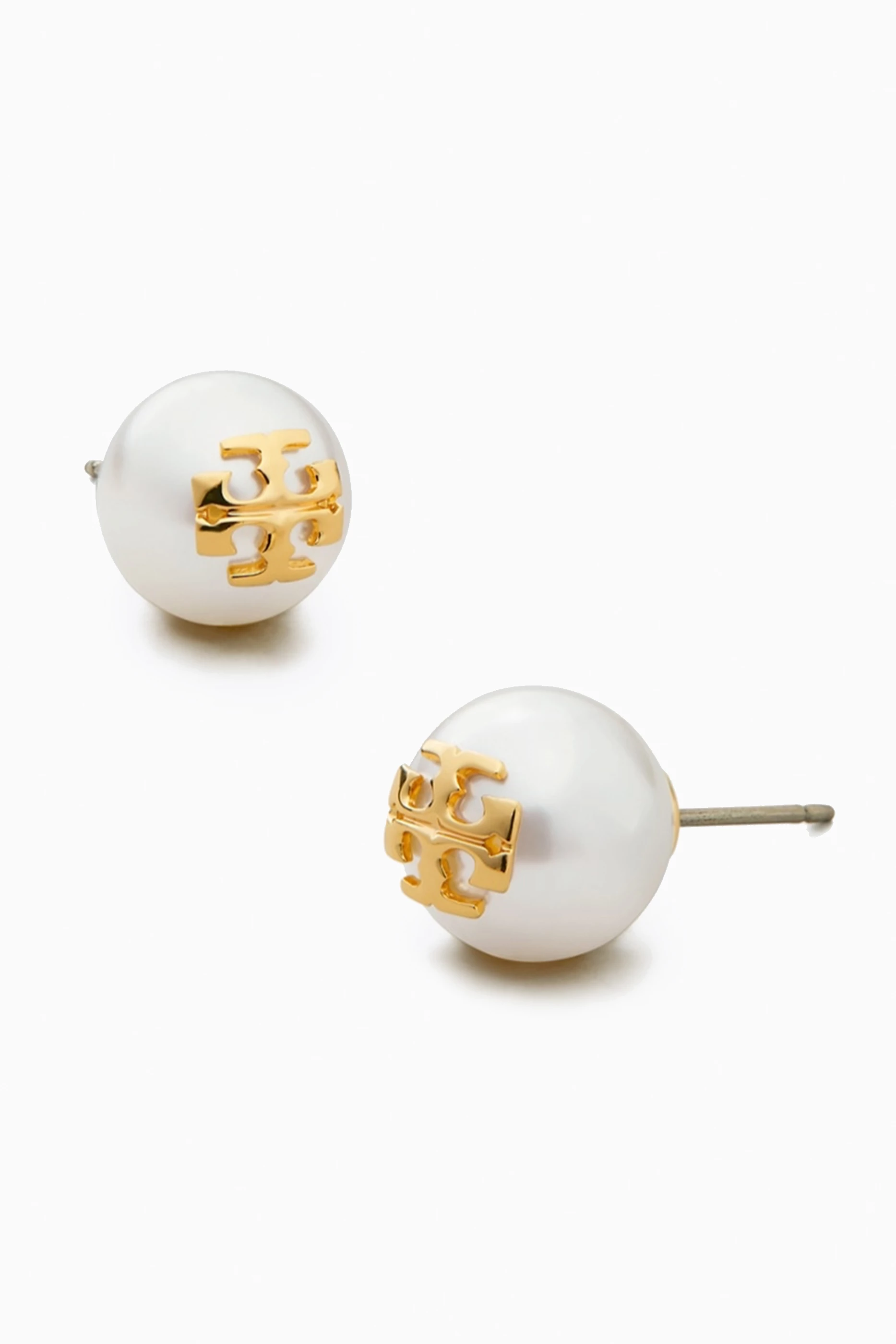 Tory burch pearl stud earrings new arrivals