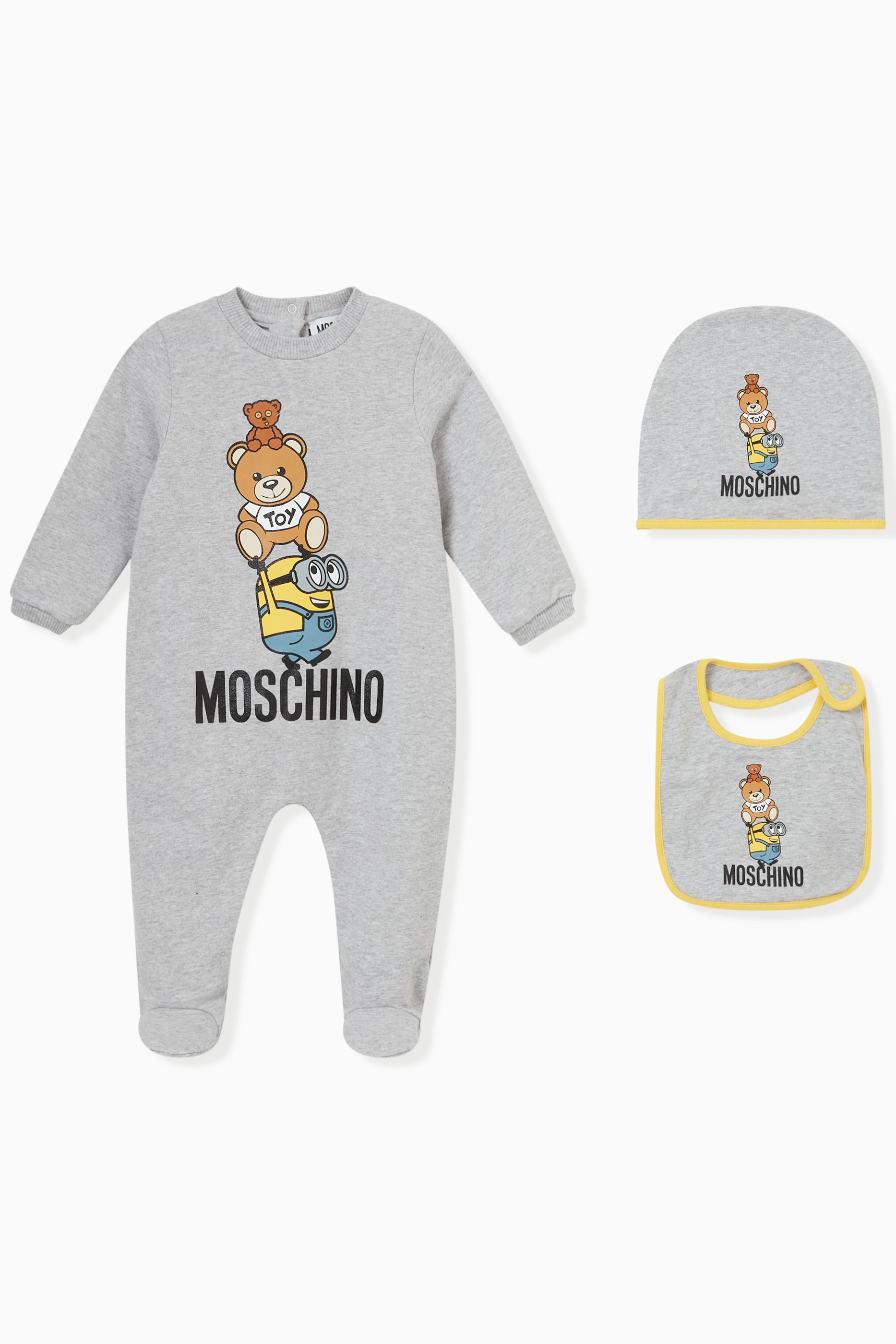 Moschino baby grow sale cheap