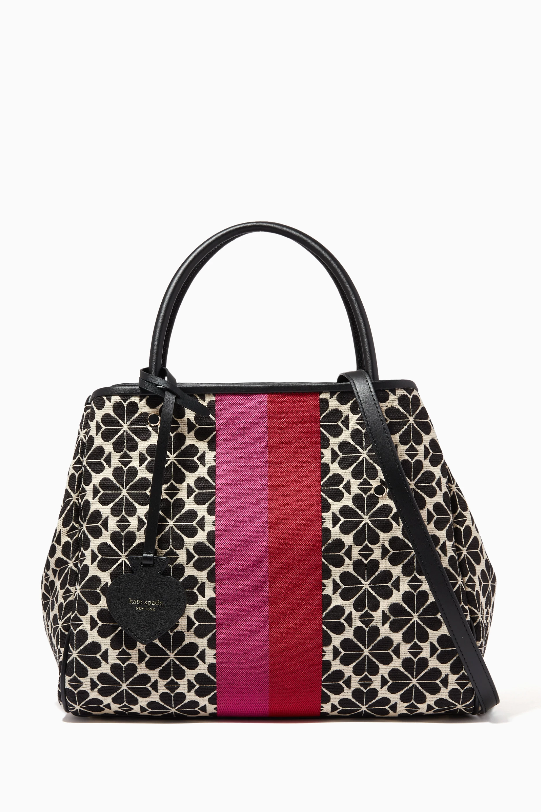 【24AW NEW】Valextra_women/Medium Striped Media トートバッグ Buy Kate Spade New York Multicolour Medium Tote Bag in Spade
