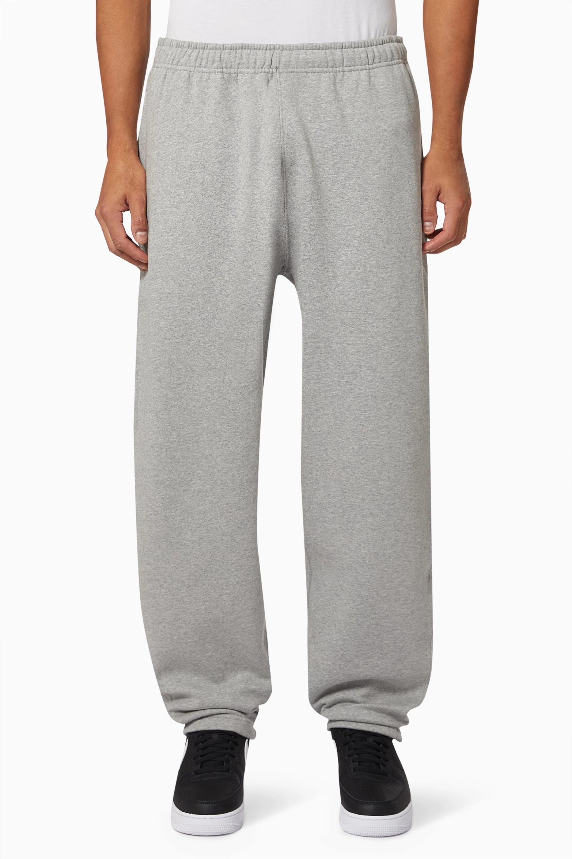 Buy Nike Grey NikeLab Jogger Pants in Fleece For Men Online Ounass UAE