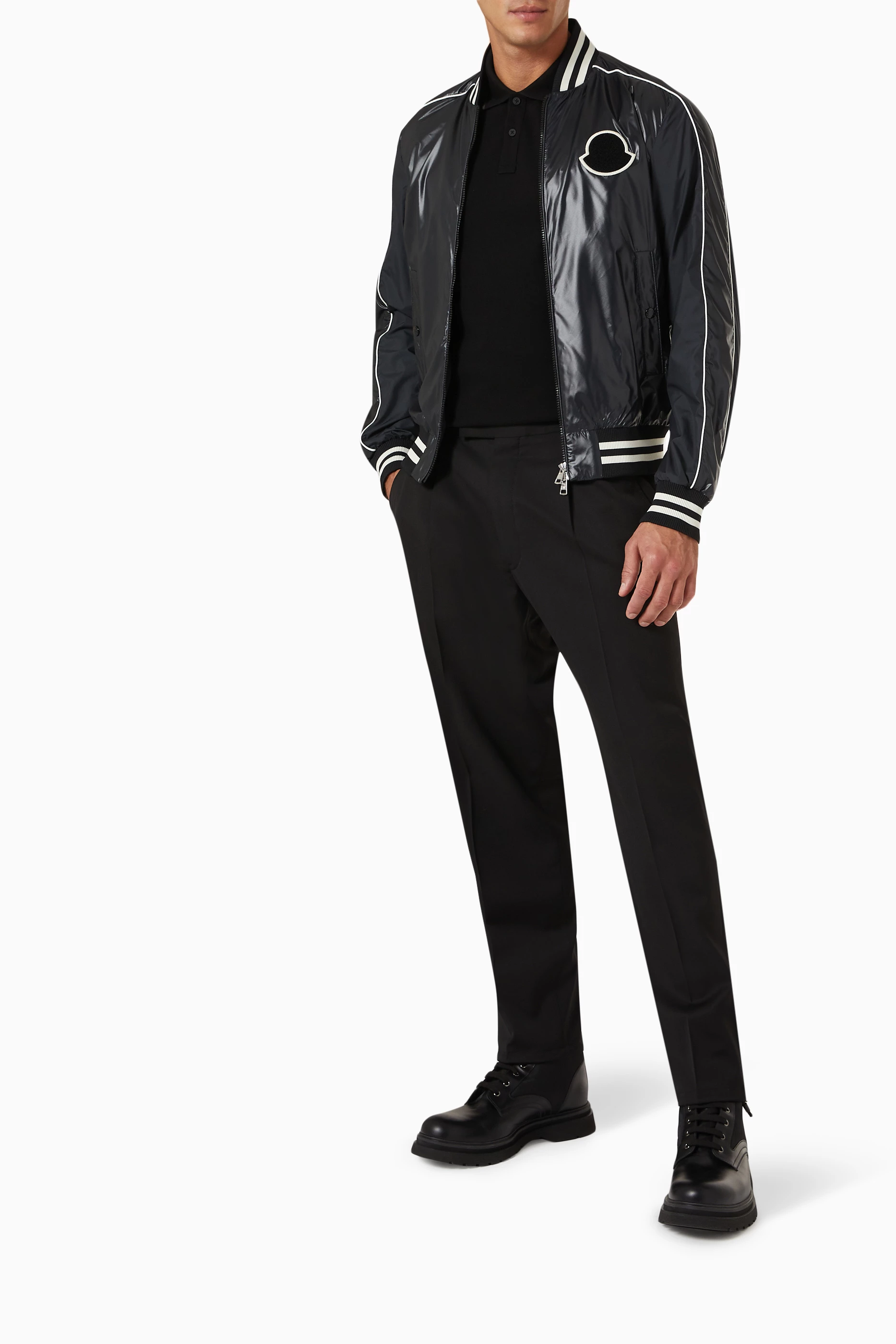 Moncler black bomber online