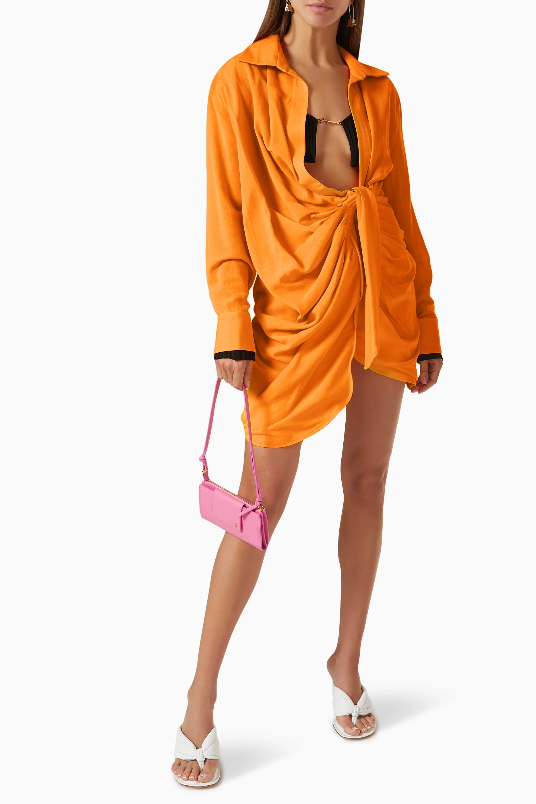 ★JACQUEMUS★ La Robe Bahia One Piece Orange 213DR0091004750 P00936303.jpg