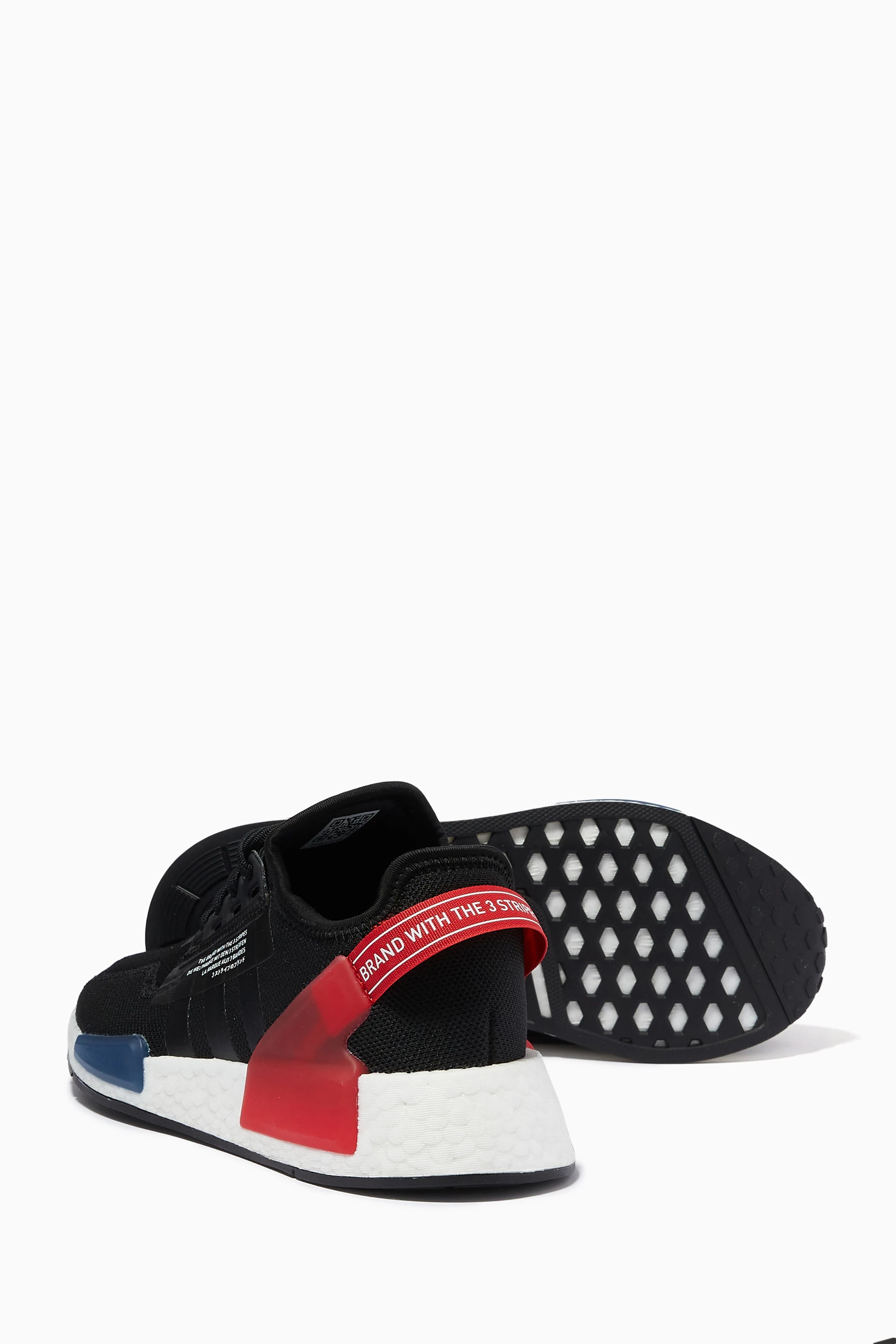 Foot Nmd R1v2 Black Buy Adidas Black NMD R1 V2 Sneakers For Boys