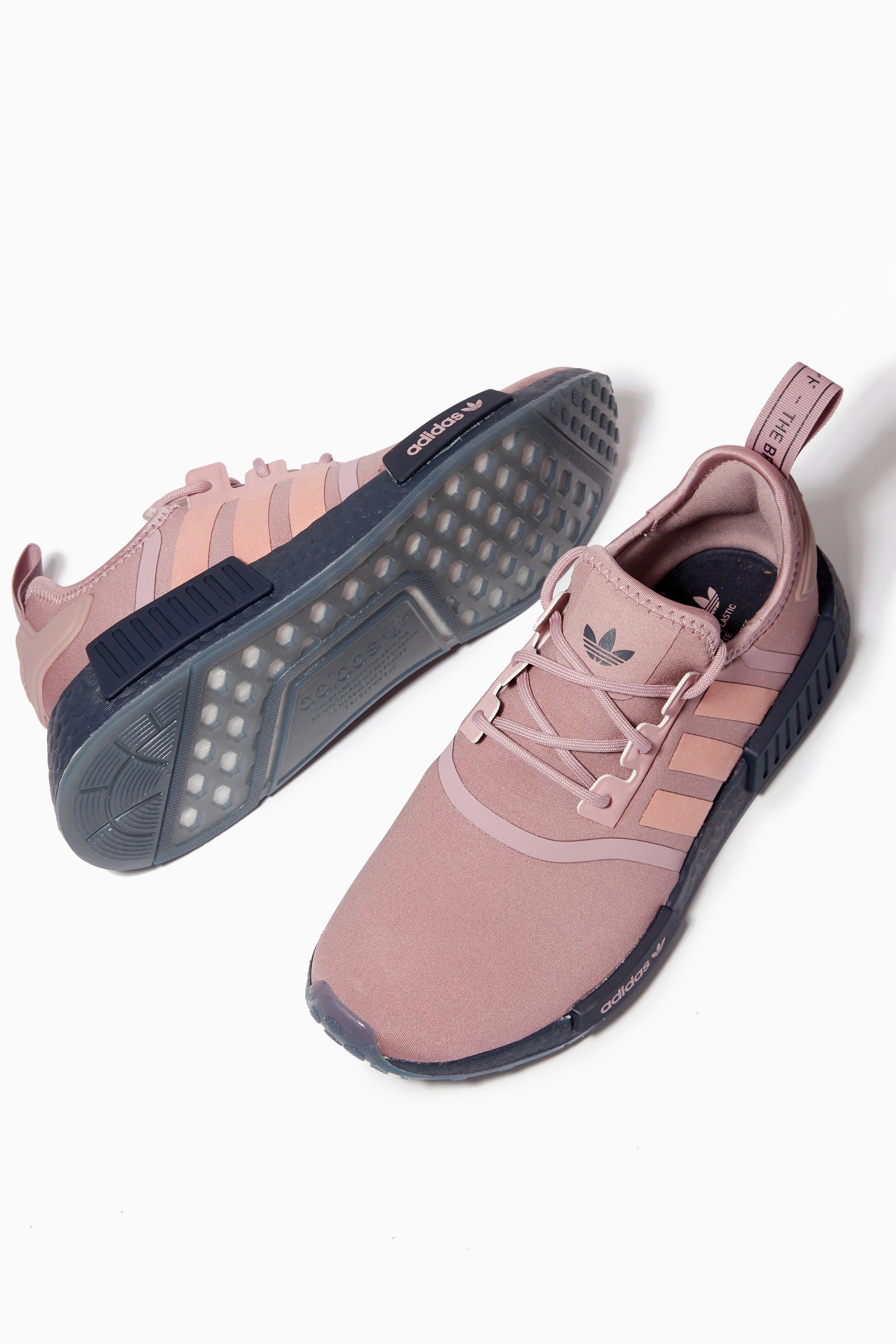 Buy adidas Purple NMD R1 Sneakers in Recycled Materials For Women Online Ounass UAE