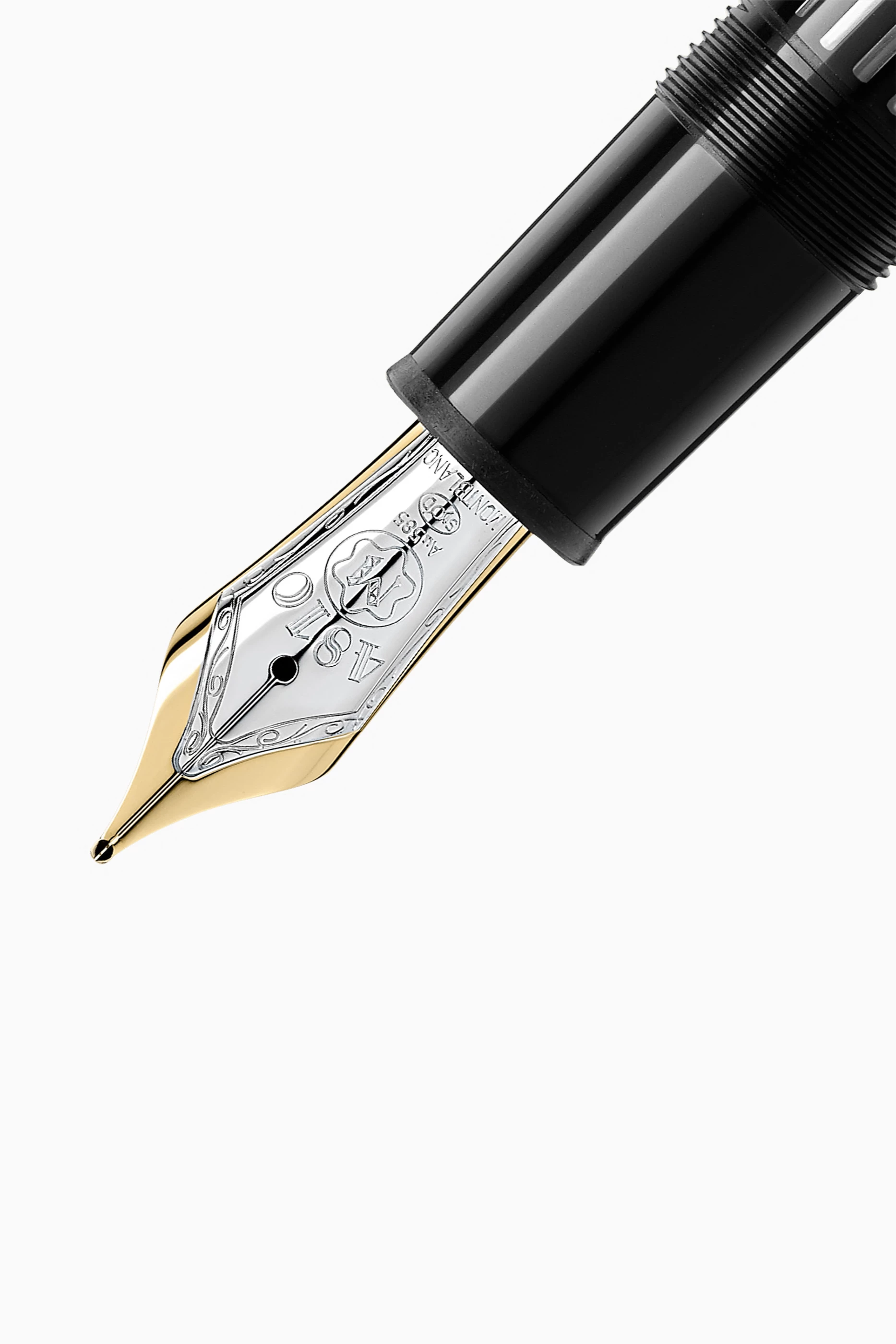 Buy Montblanc Black Meisterstuck Platinum Coated LeGrand Fountain Pen Medium Nib For UNISEX Online Ounass UAE