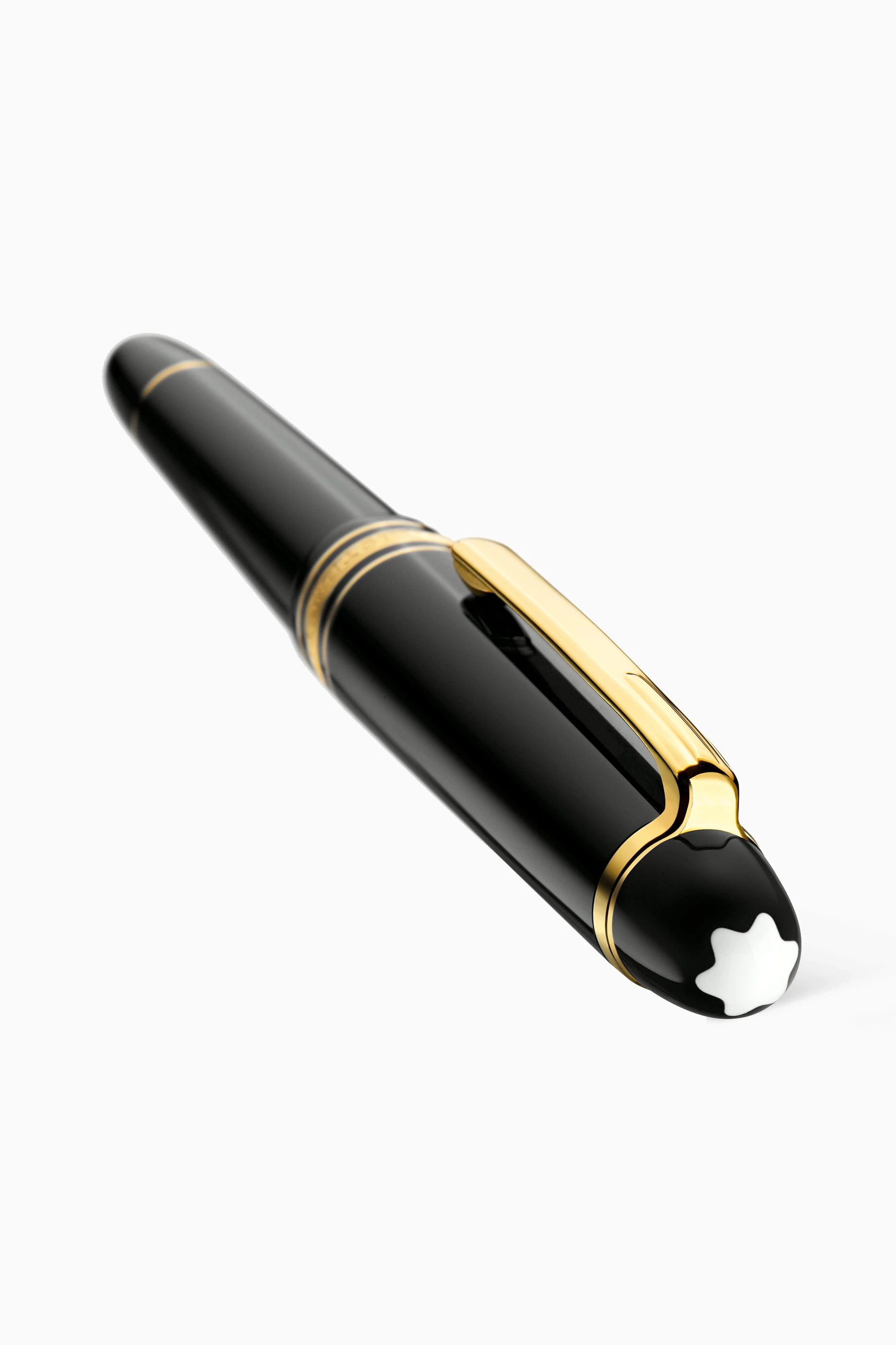 Buy Montblanc Black Meisterstuck Gold Coated Classique Fountain Pen Medium Nib For UNISEX Online Ounass UAE