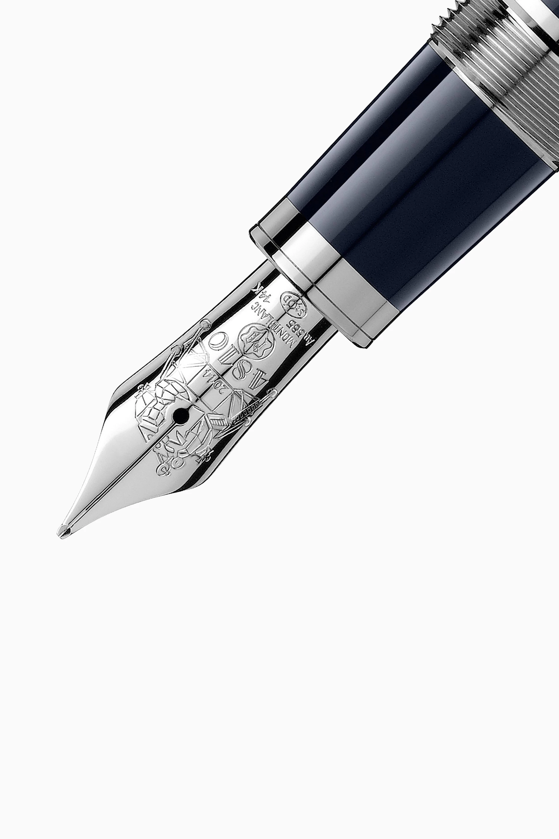Buy Montblanc Blue Great Characters John F. Kennedy Special Edition Fountain Pen Medium Nib For UNISEX Online Ounass UAE