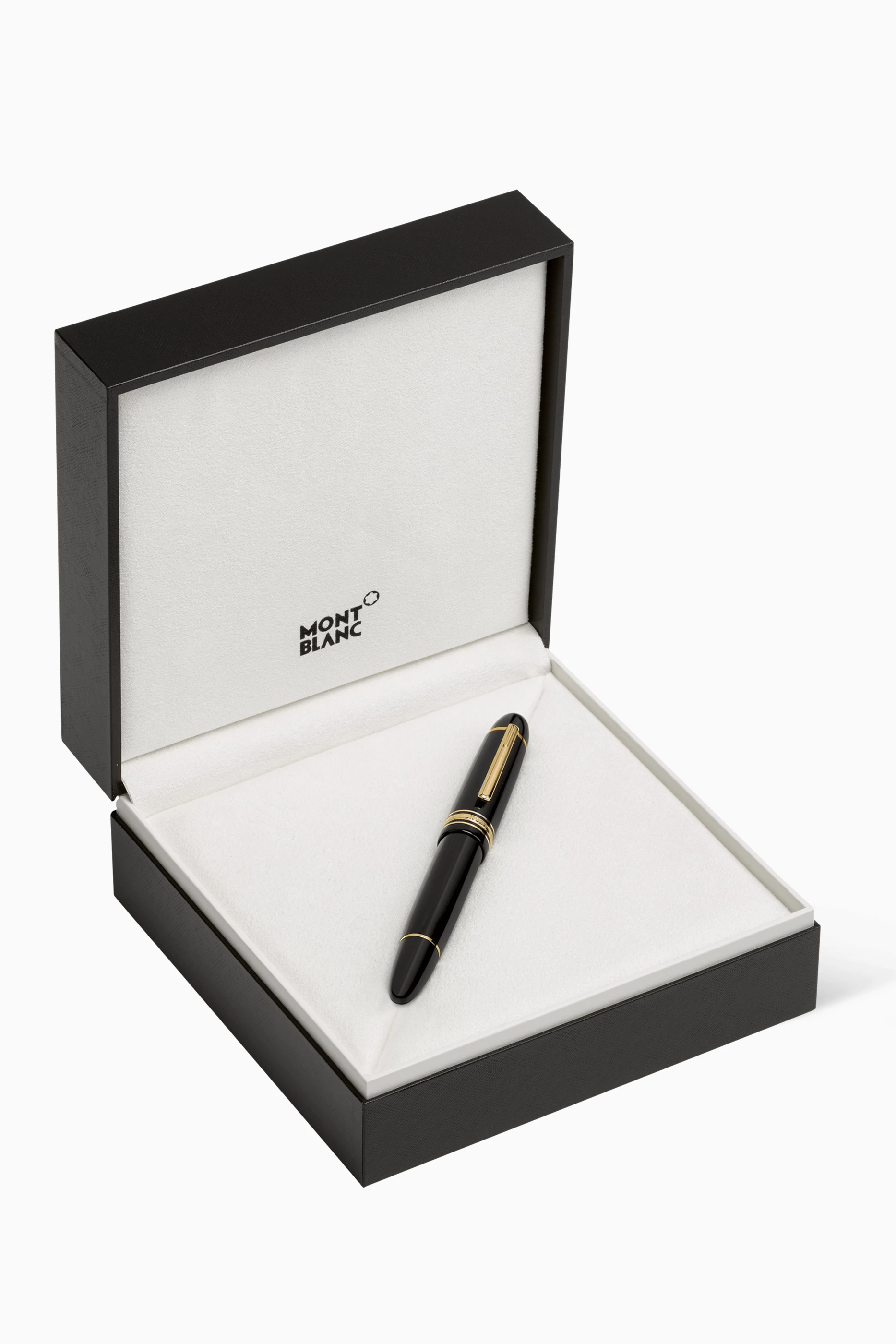 Buy Montblanc Black Meisterstuck Gold Coated 149 Fountain Pen Medium Nib For UNISEX Online Ounass UAE