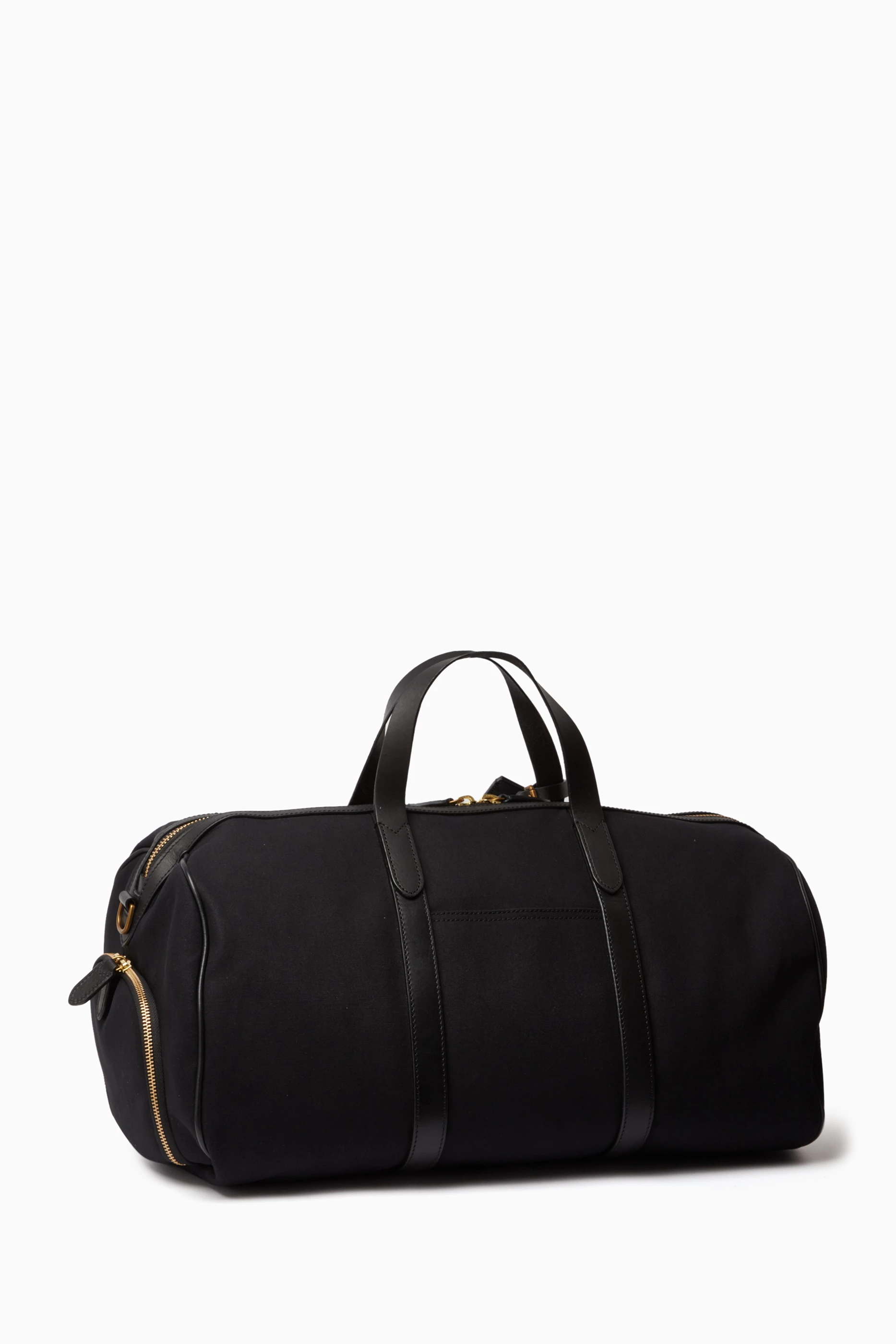 Buy Polo Ralph Lauren Black Duffle Bag in Canvas Leather For Men Online Ounass UAE