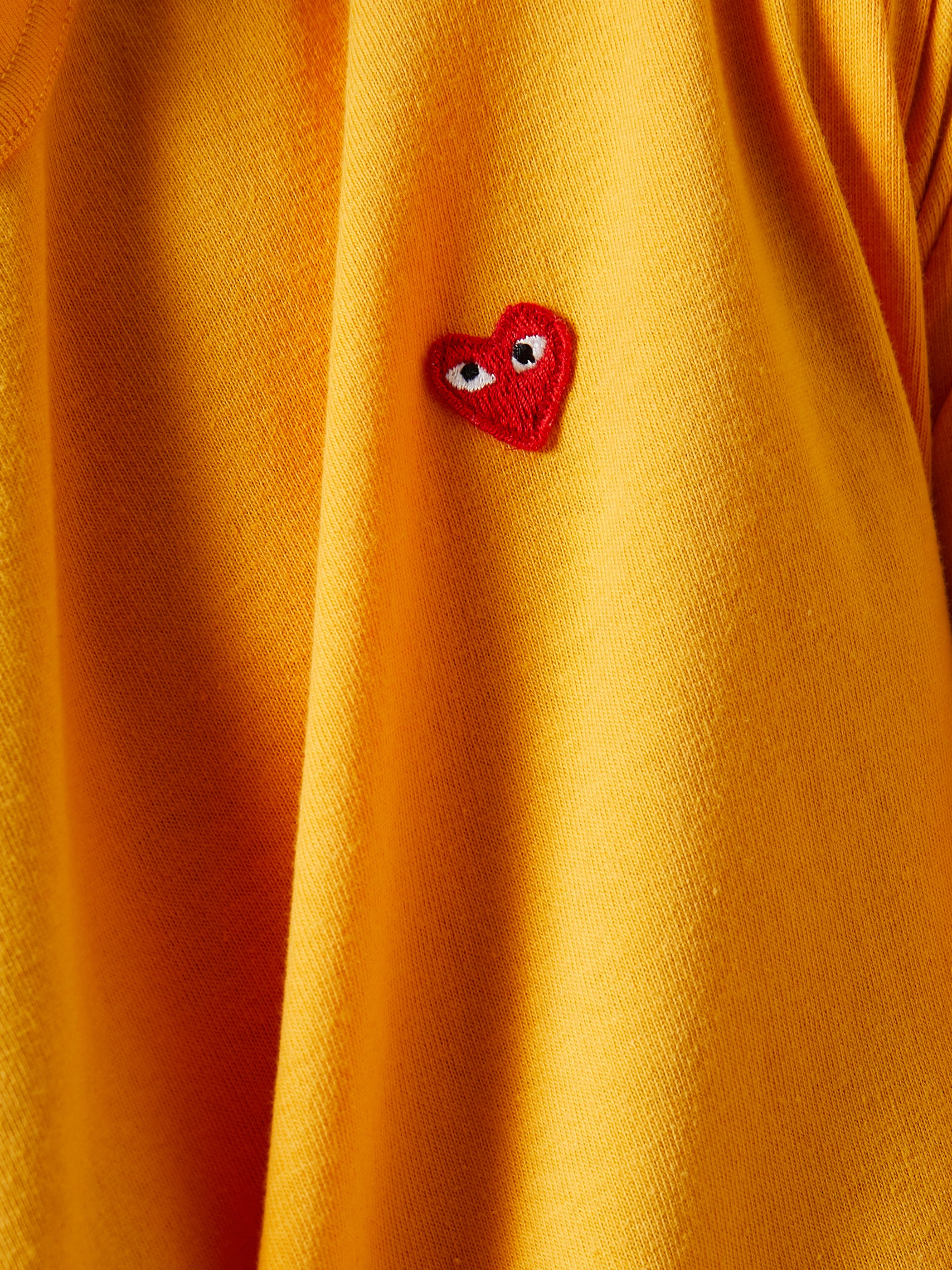 Yellow comme des garcons on sale