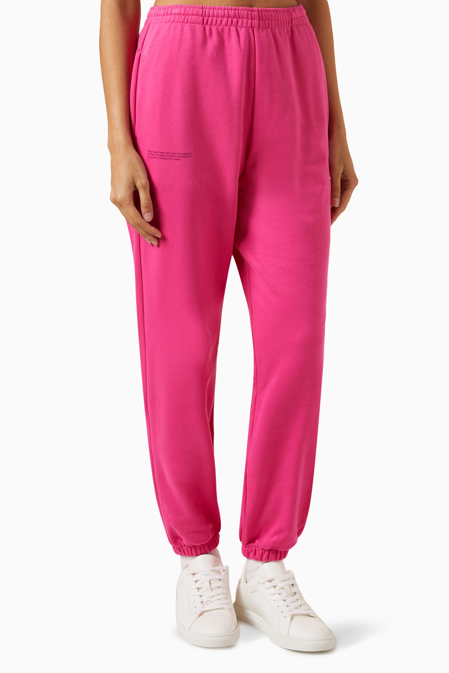 Buy PANGAIA Pink 365 Track Pants in Organic Cotton For Women Online Ounass UAE