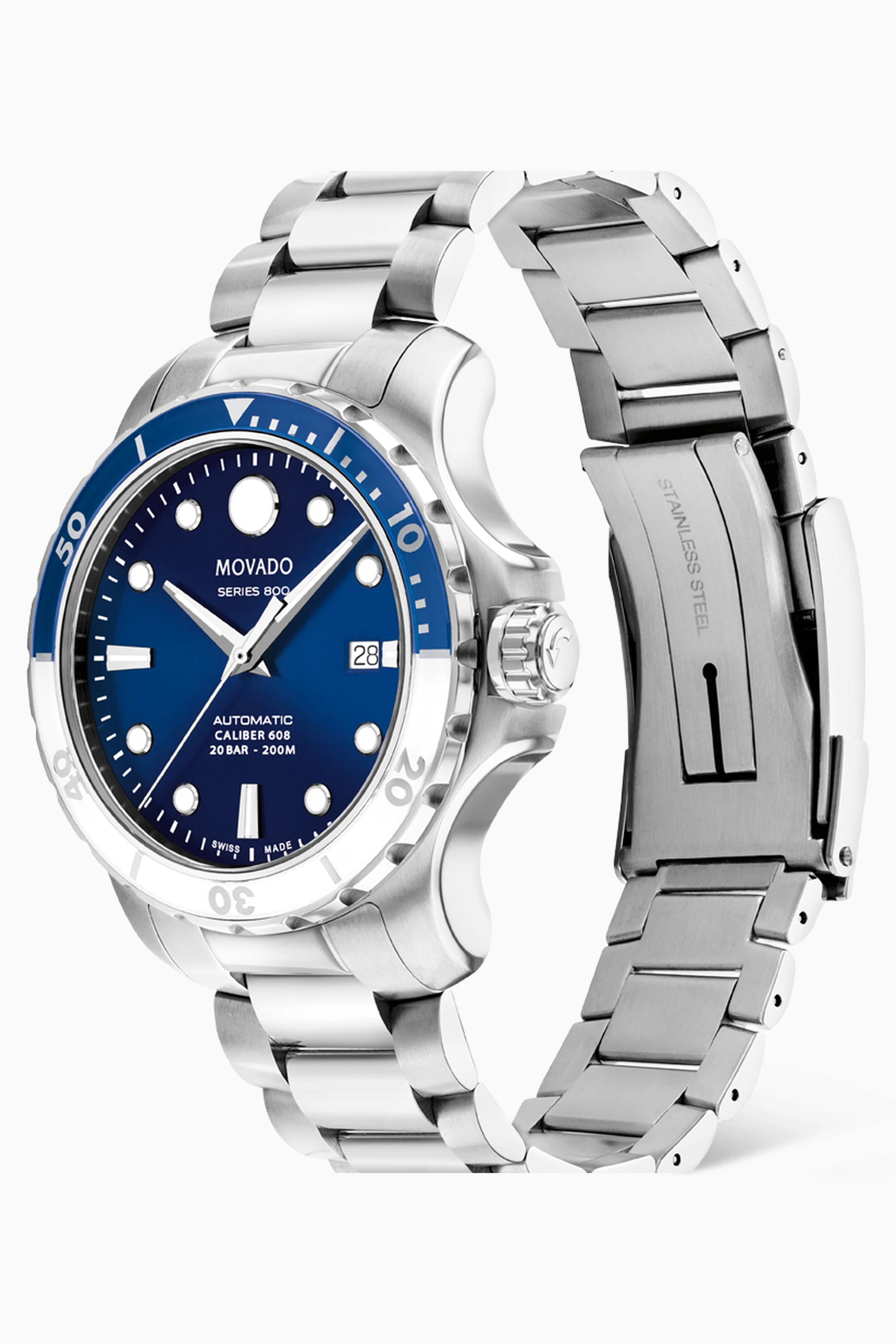 Buy Movado Blue Series 800 Watch 40mm For Men Online Ounass UAE