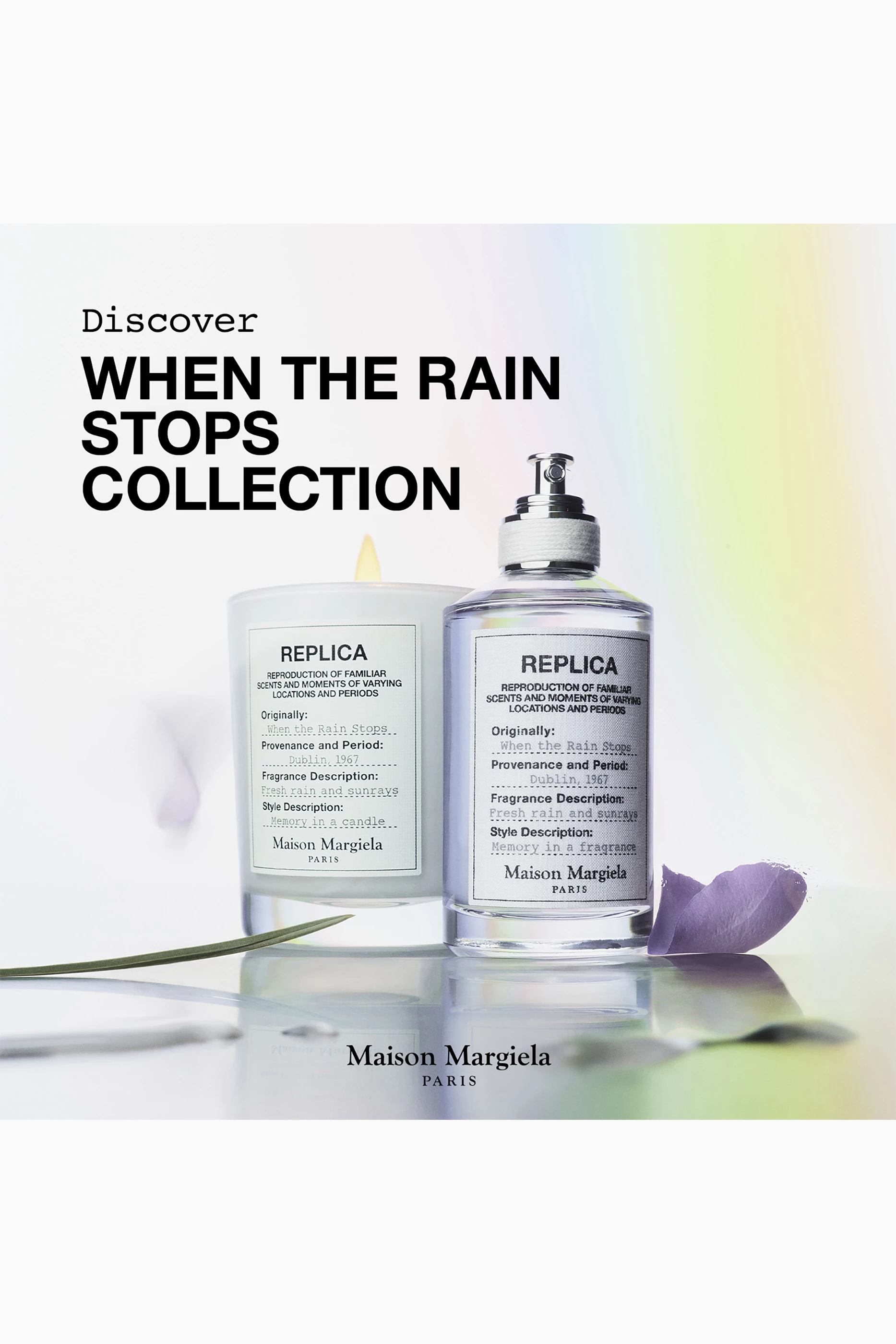 Buy Maison Margiela Beauty Replica When the Rain Stops Eau de 