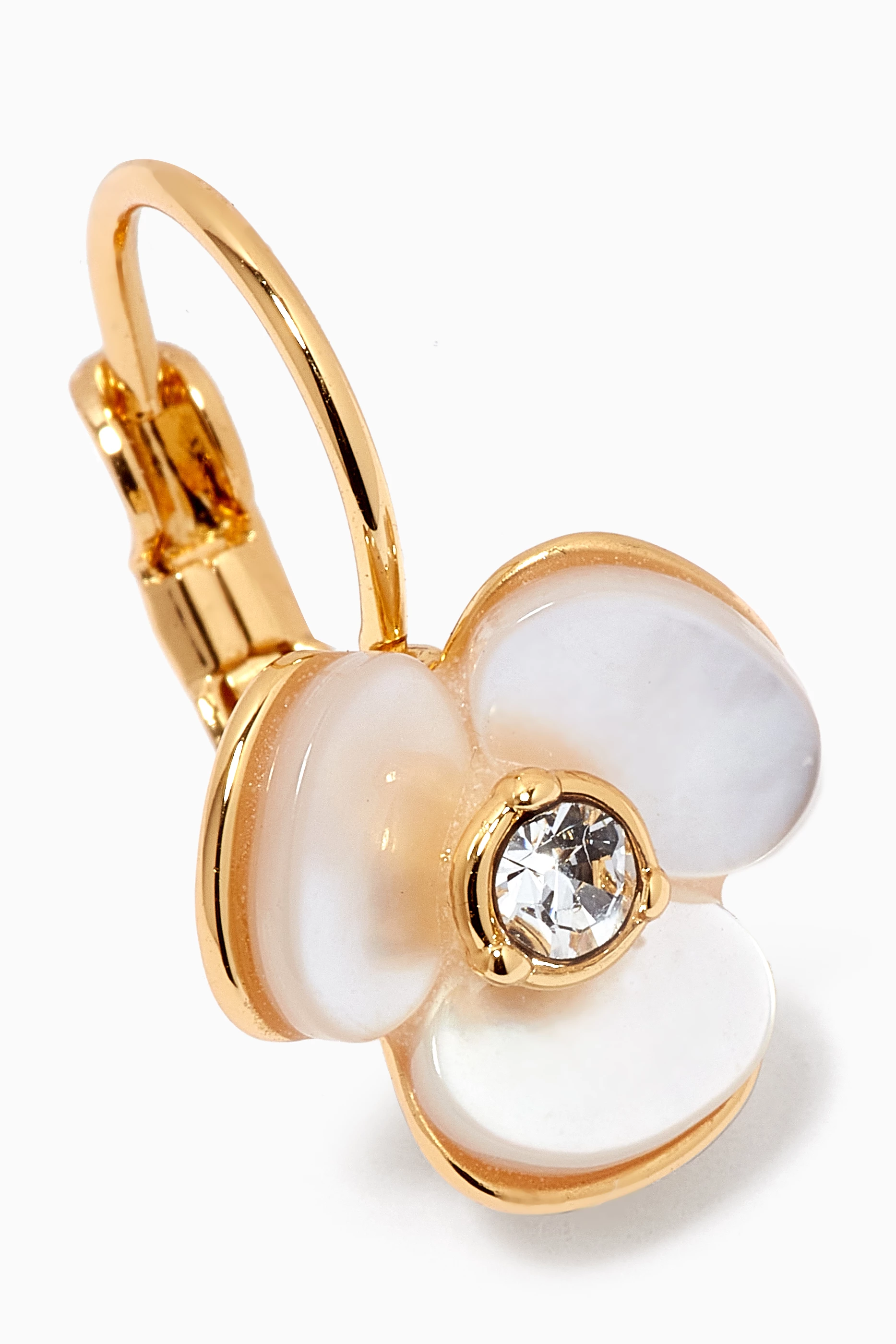 Buy Kate Spade New York Neutral Disco Pansy Earrings in Metal For Women Online Ounass UAE