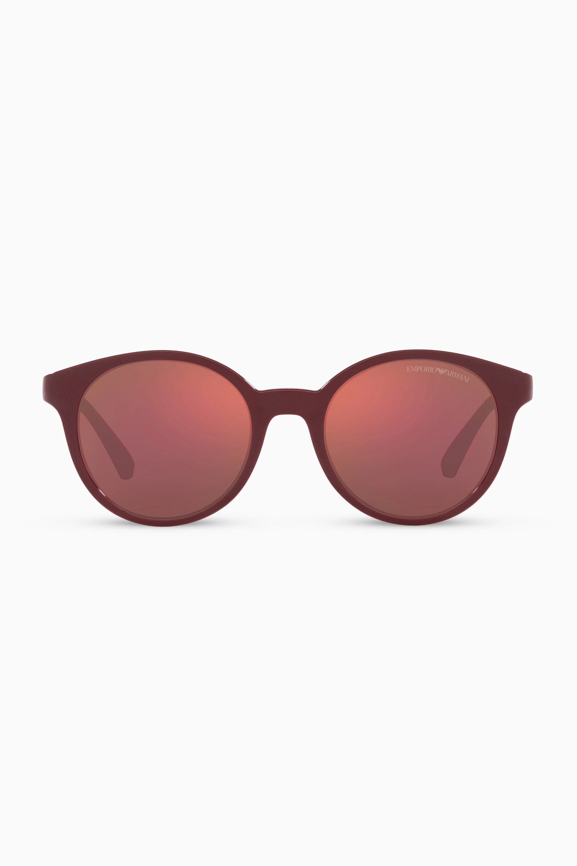 Buy Emporio Armani Red Round Frame Sunglasses in Acetate For Girls Online Ounass UAE