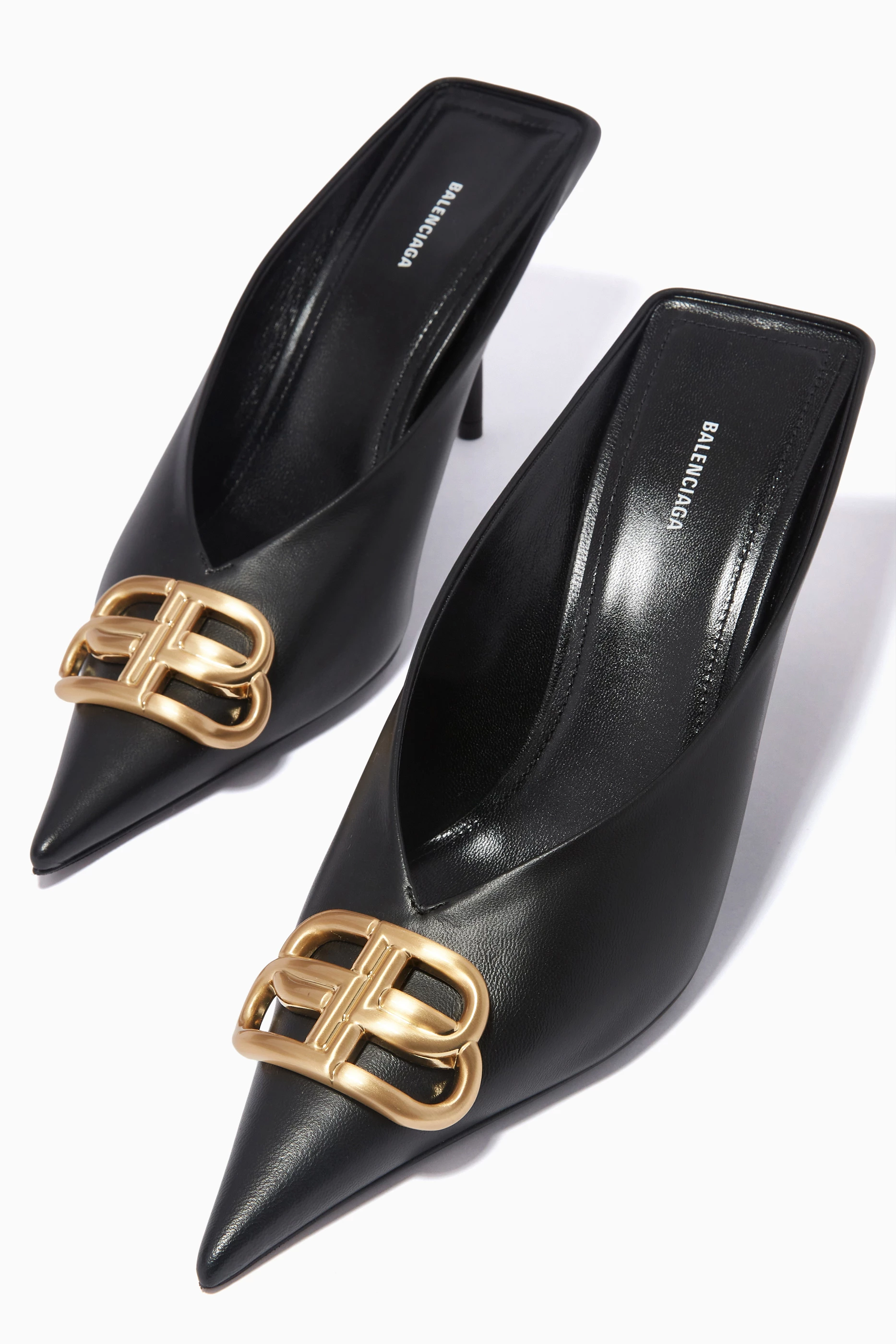 Square toe mules balenciaga shop