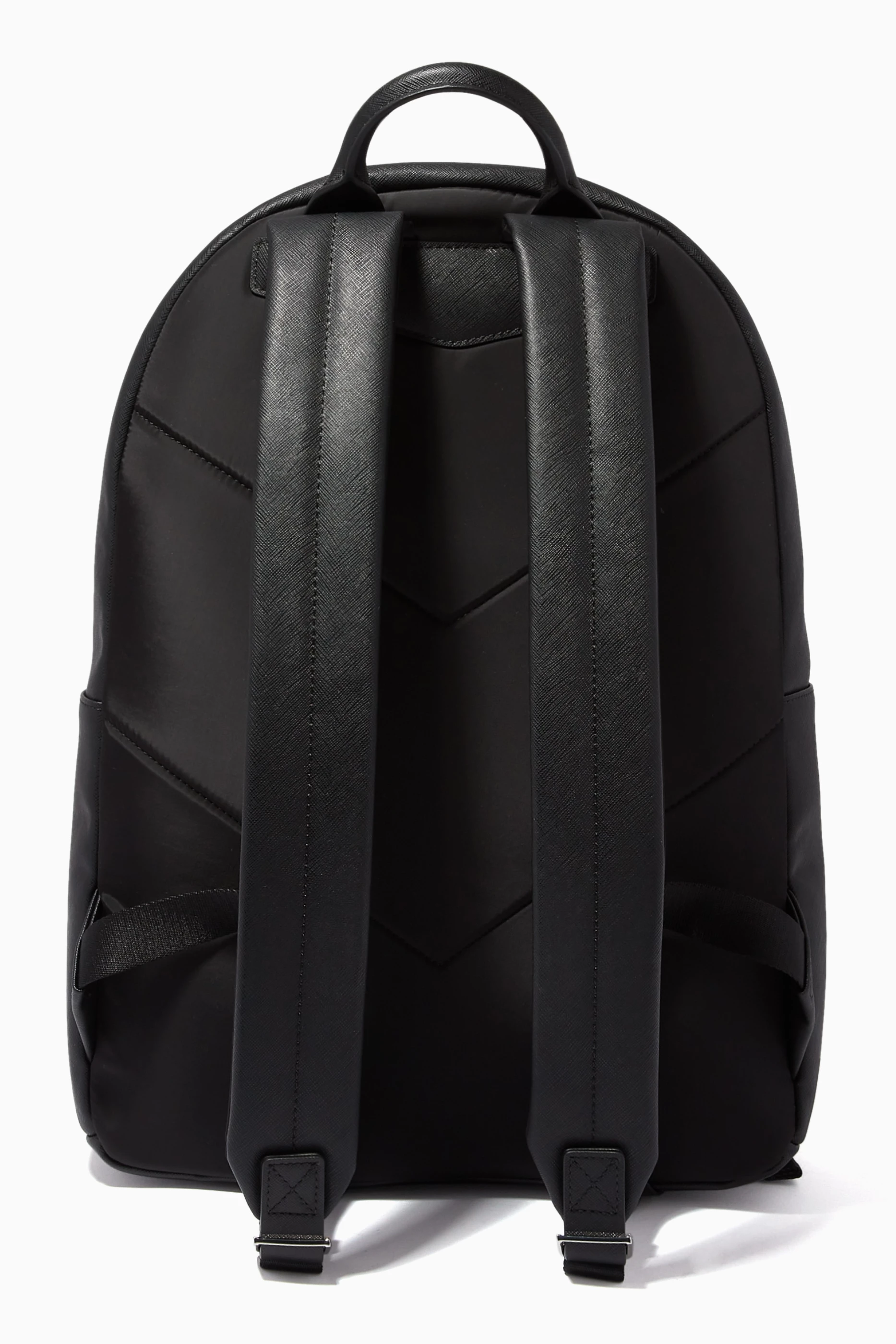 Emporio armani black backpack clearance