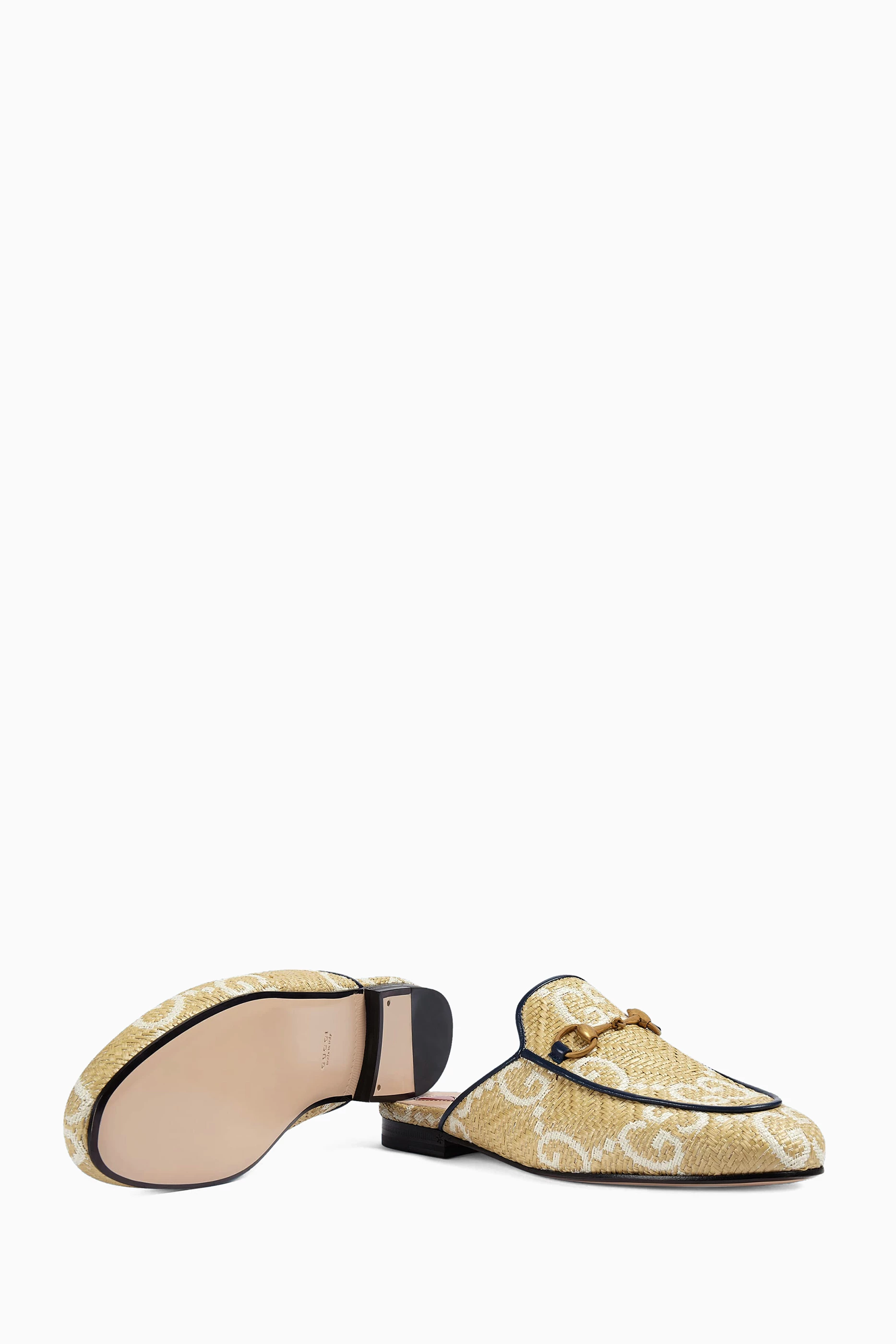 Gucci princetown raffia store