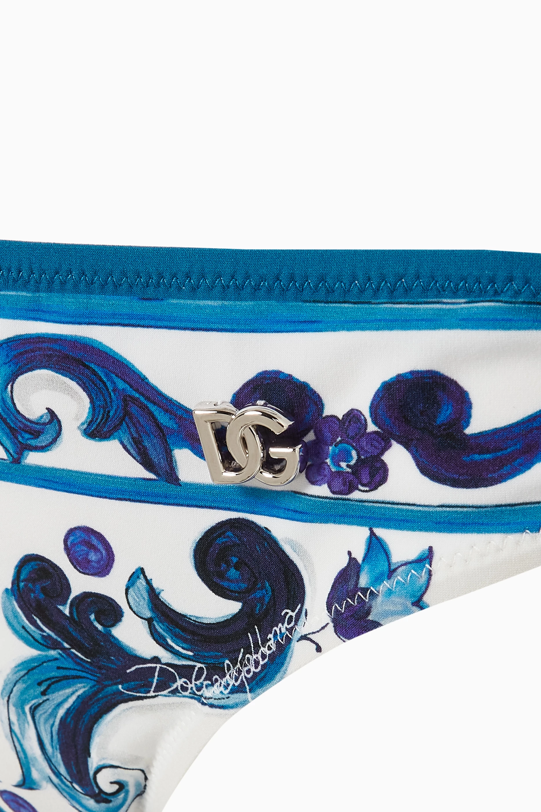 Maillot De Bain Une Pièce Dolce & Gabbana Majolica - Taille 4 - Neuf Avec étiquette