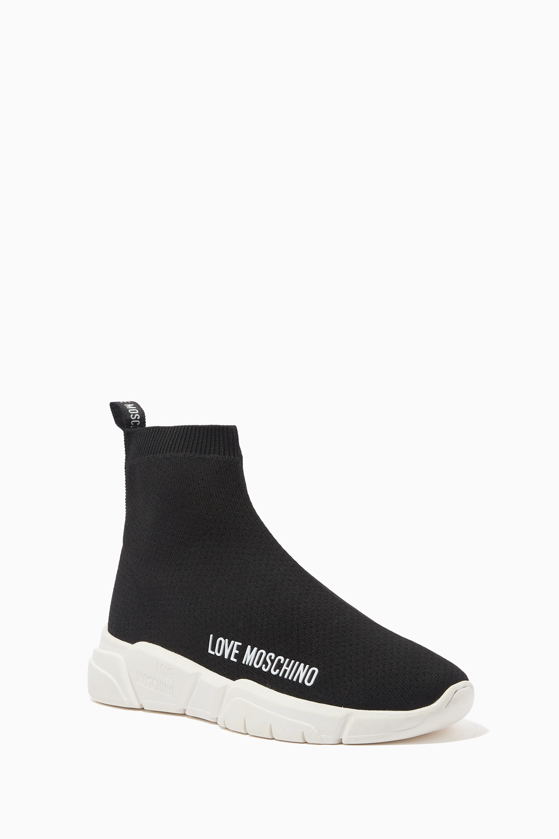 Moschino sock sneakers top
