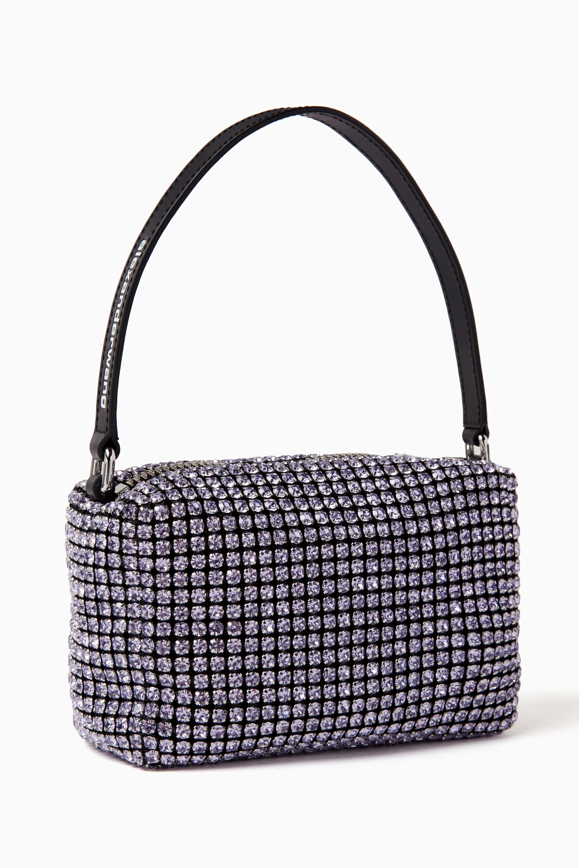 Black Wangloc Bag Buy Alexander Wang Purple Heiress Wangloc Bag In