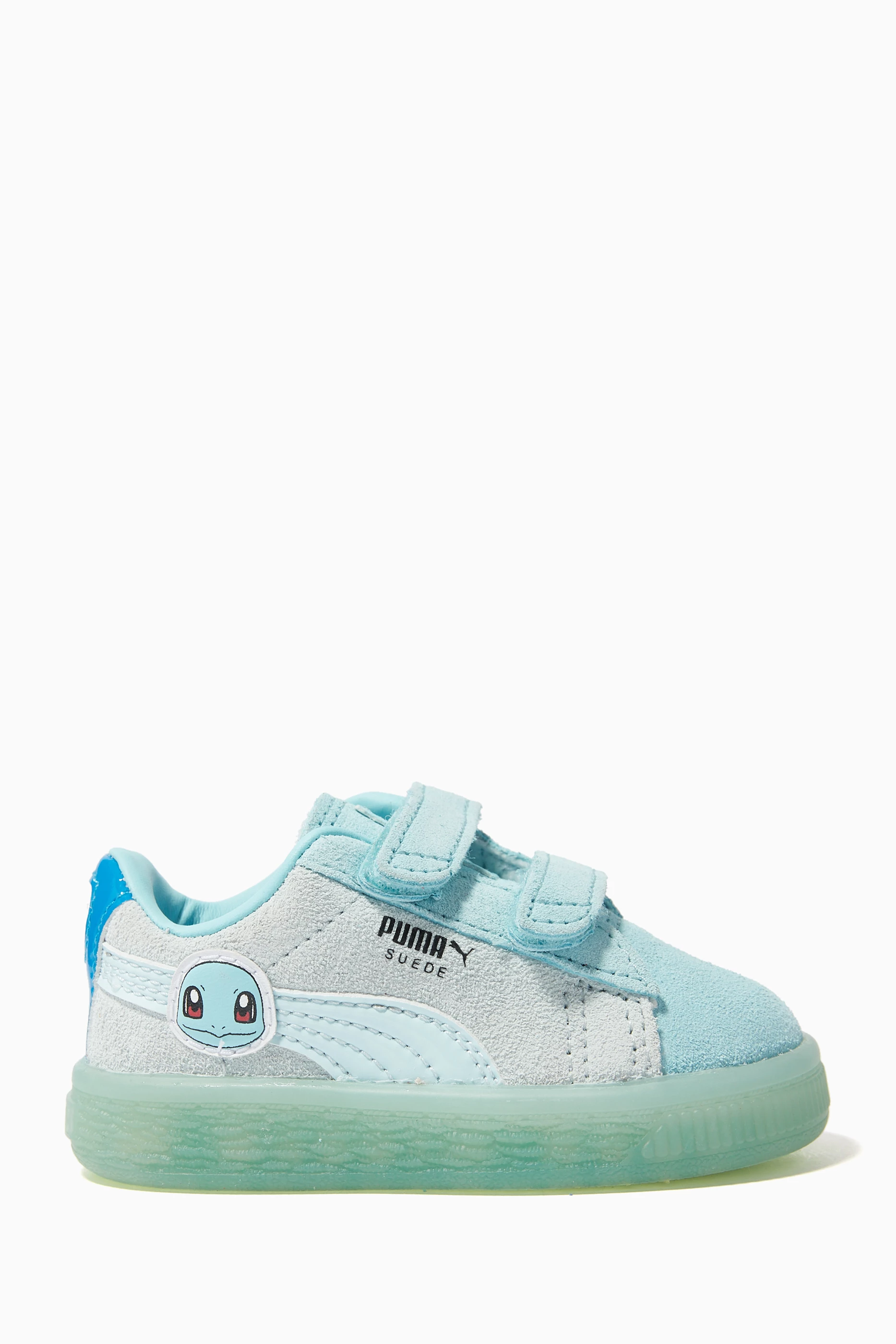 Buy Puma Blue x Pokemon Squirtle Classic Sneakers in Suede For