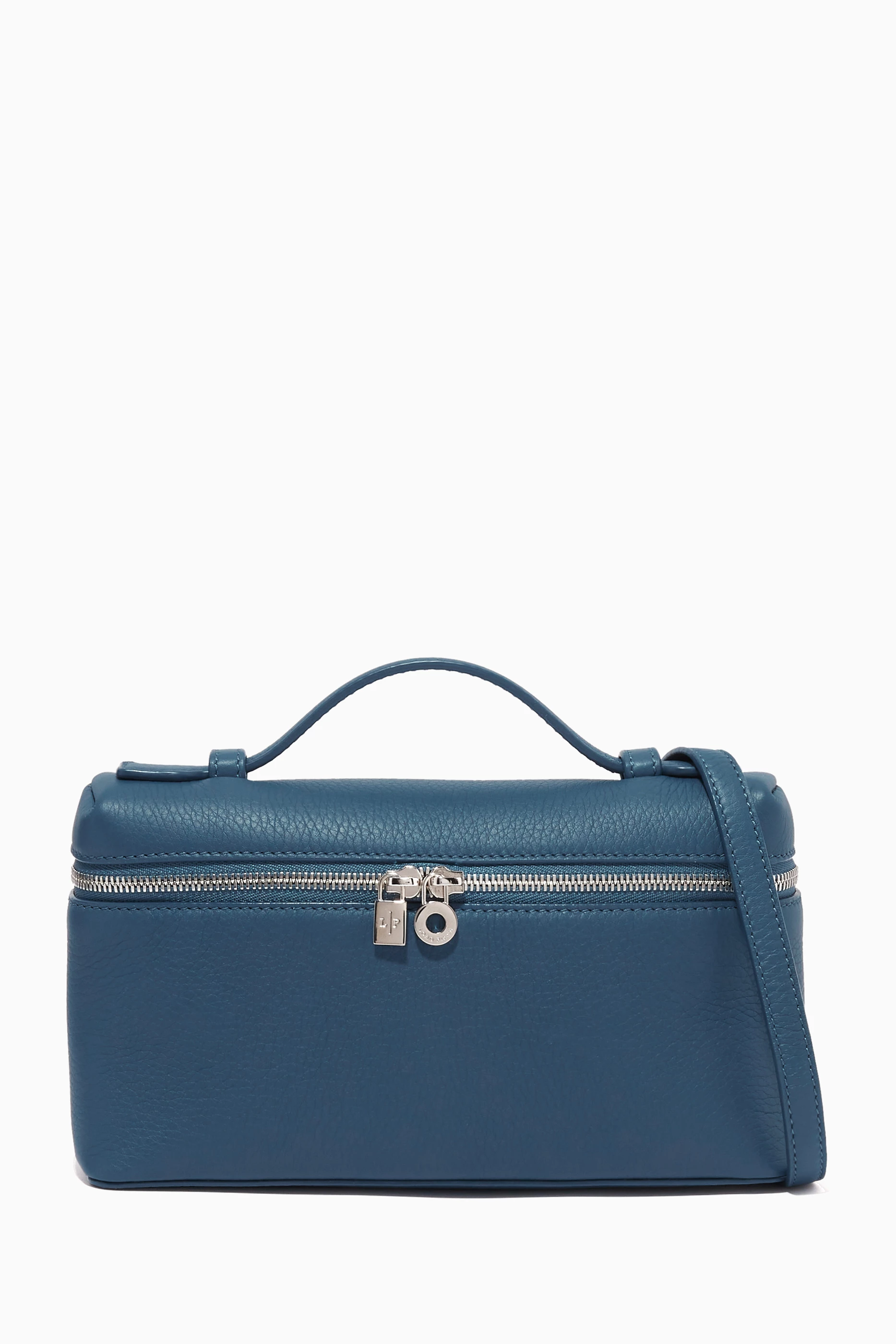 Navy blue pouch bag discount
