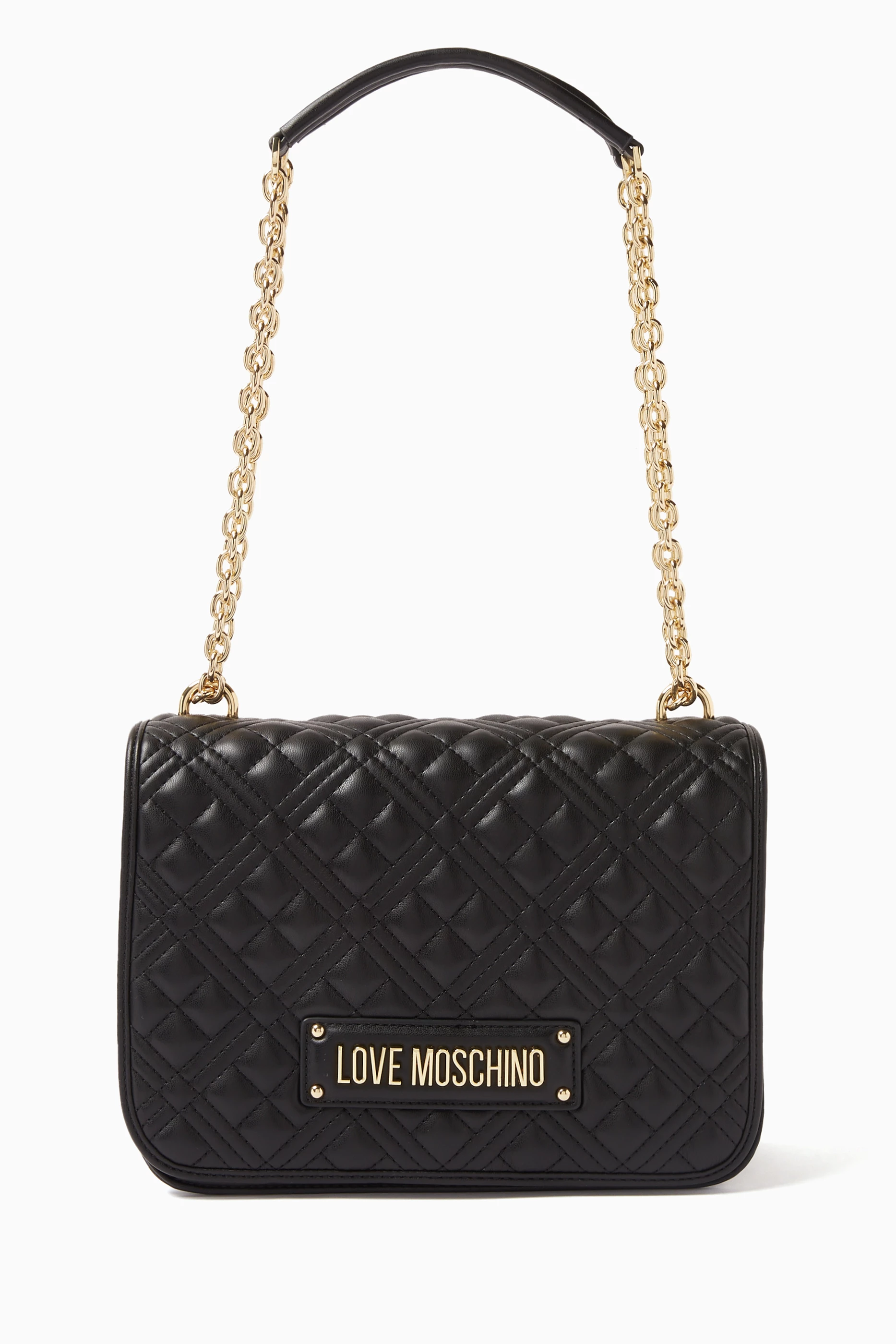 Moschino black tote outlet
