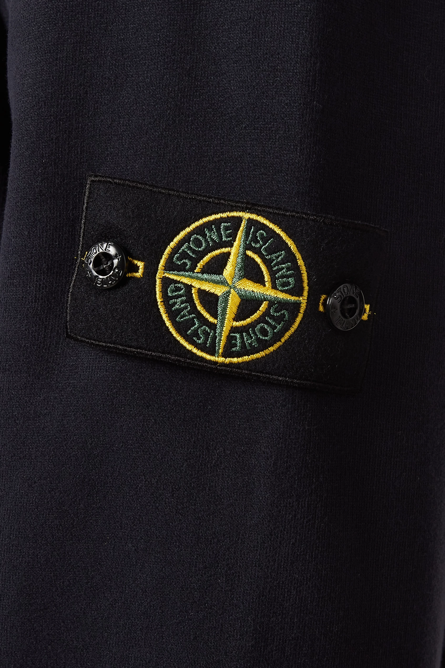 Stone island blue crew neck outlet