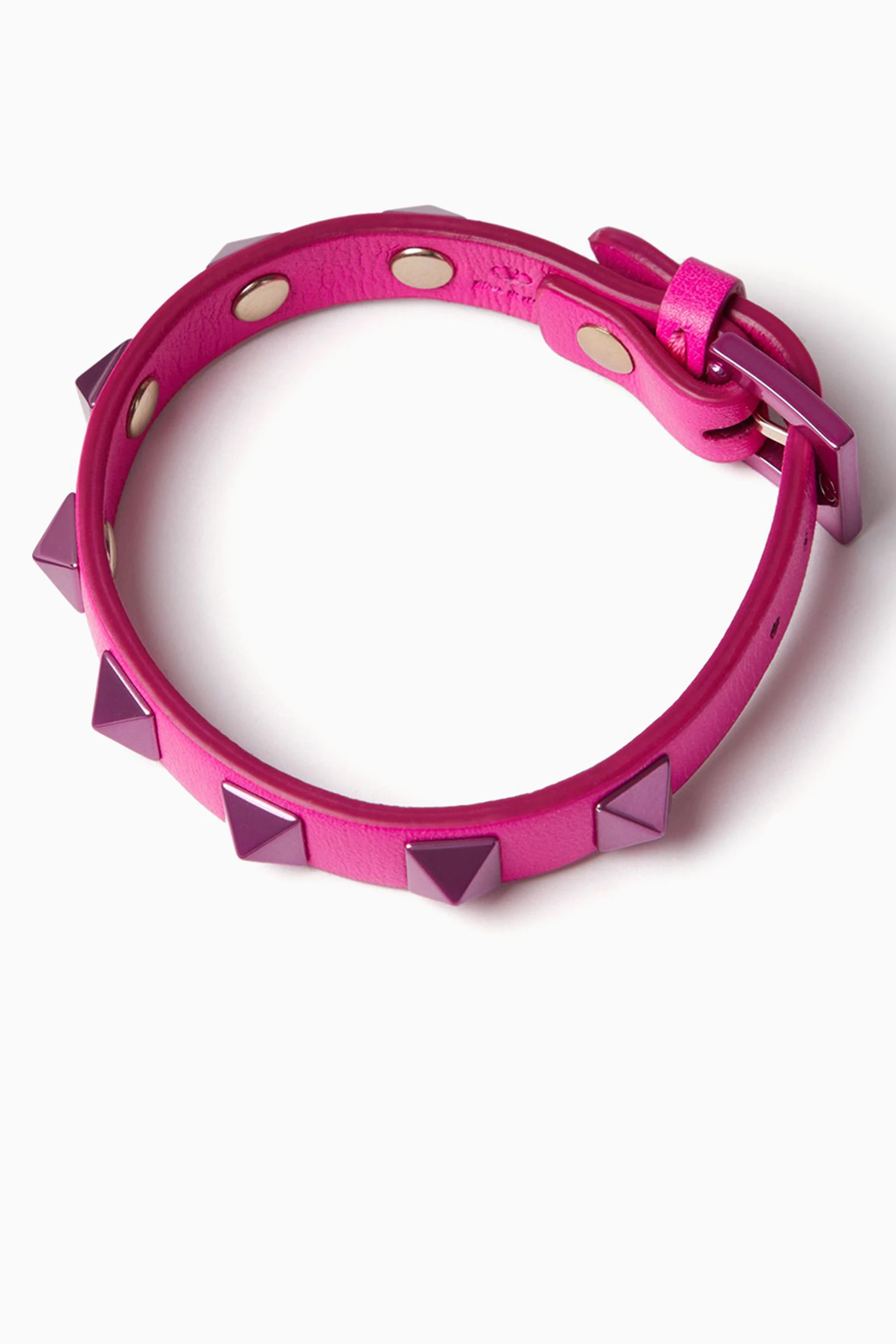 Valentino rockstud bracelet pink outlet