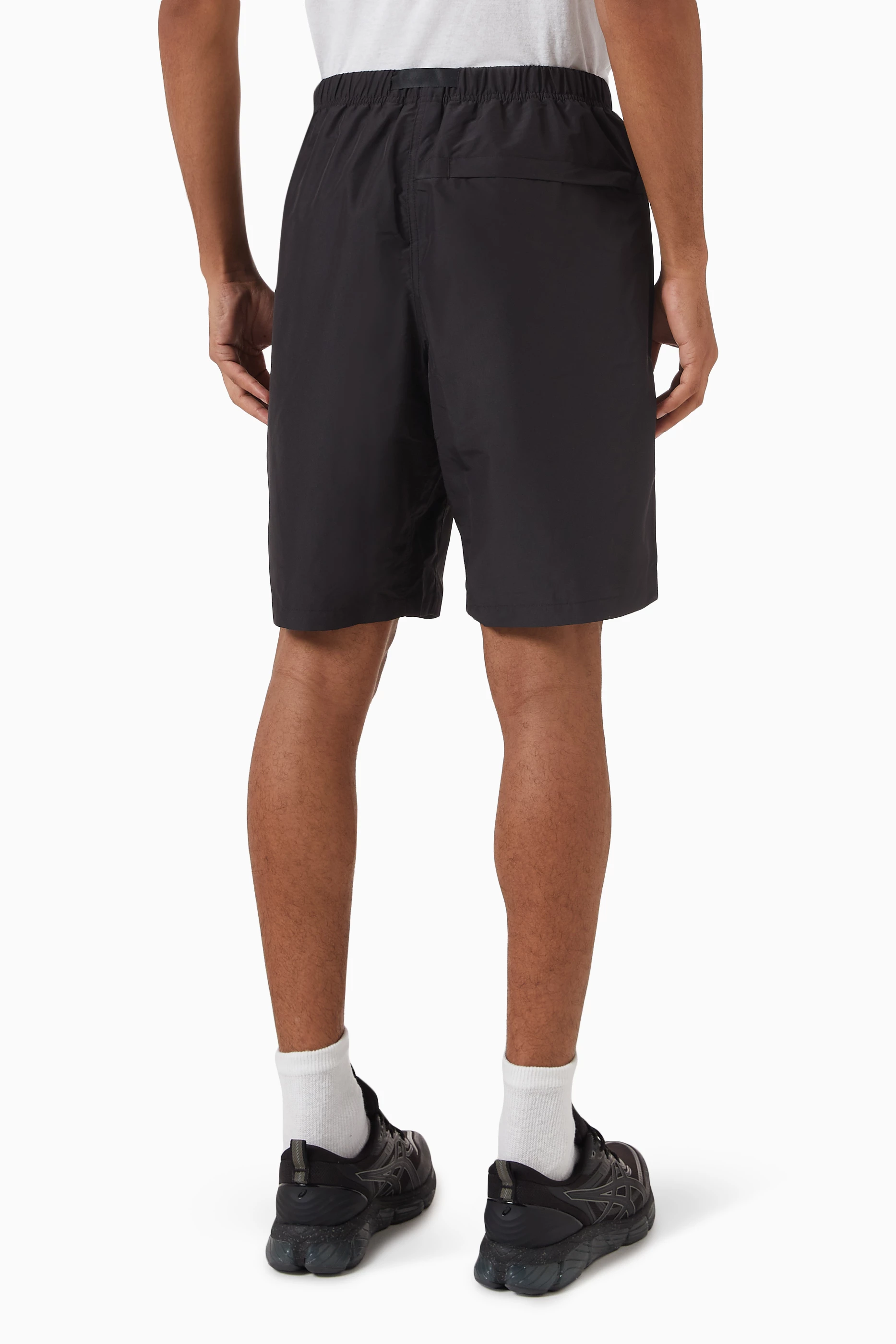 Buy Gramicci Black Shell Packable Shorts For Men Online Ounass UAE