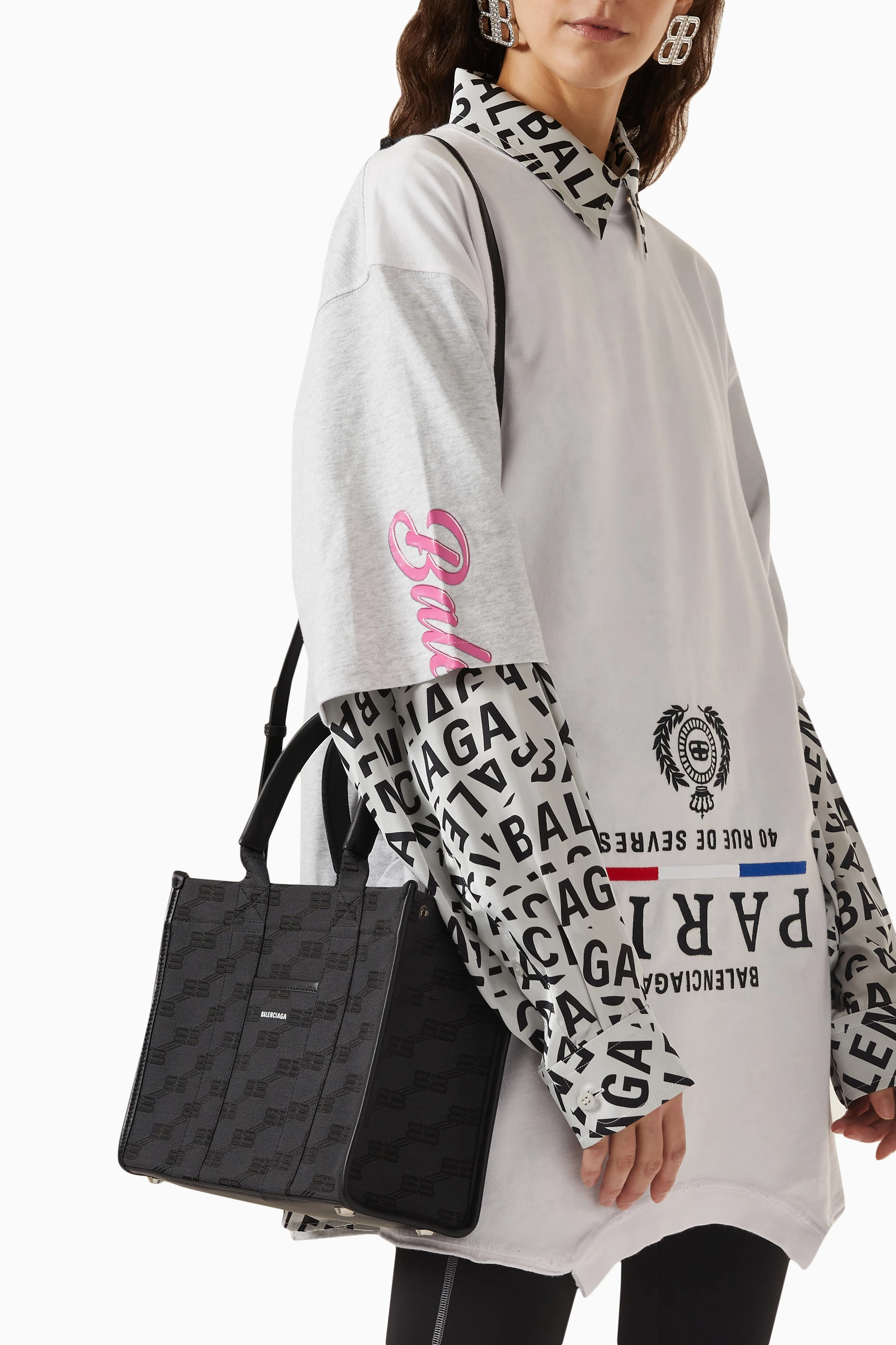 ユニセックス BB Monogram HARDWARE 2.0 tote BALENCIAGA 215662863_brown_cu.jpg?ts=