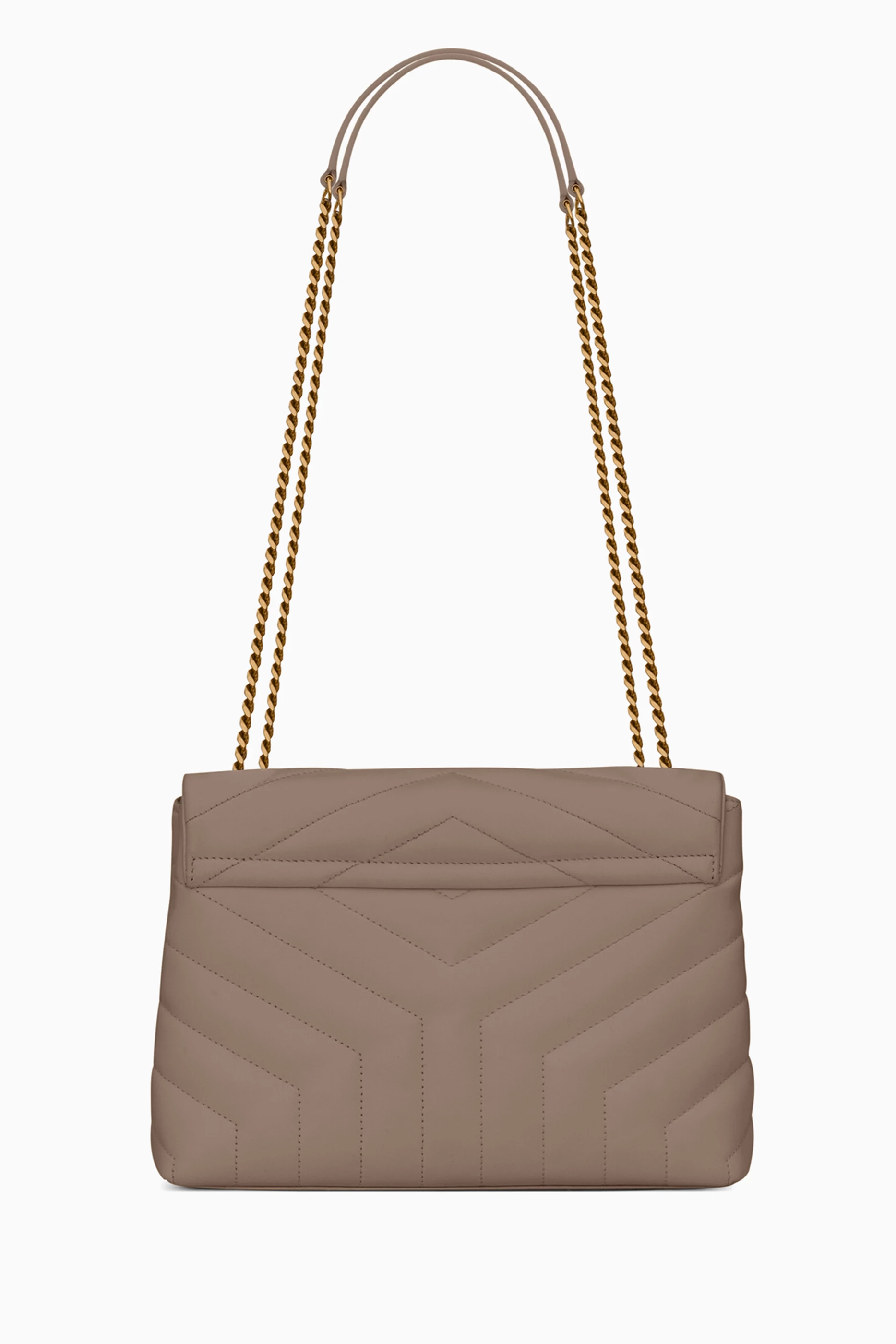 Buy SAINT LAURENT Neutral Small Loulou Bag in Y Matelasse Leather For Women Online Ounass UAE