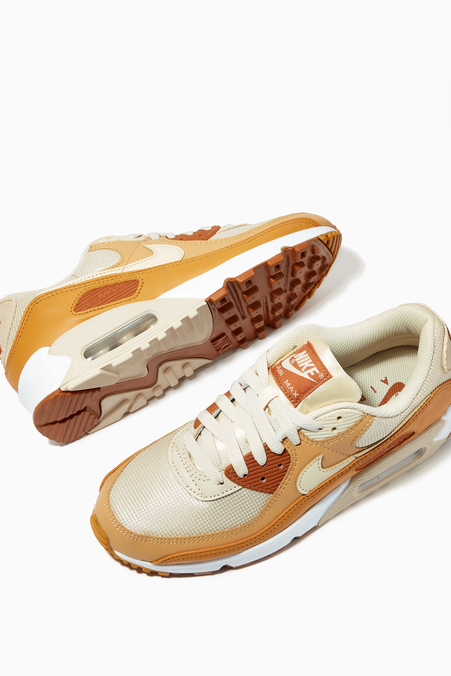Oatmeal Nike Air Max 90 Leather Beige Buy Nike Brown Air Max 90