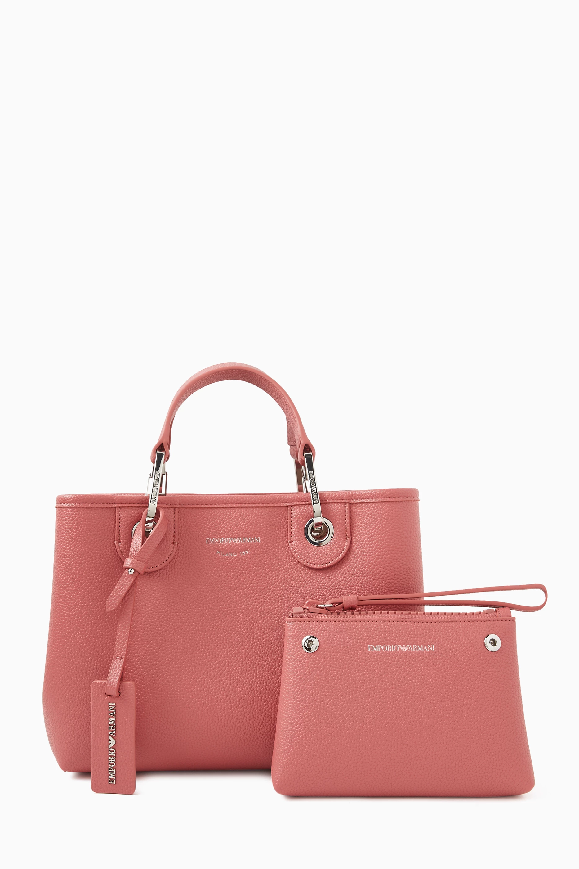Emporio armani pink bag cheap