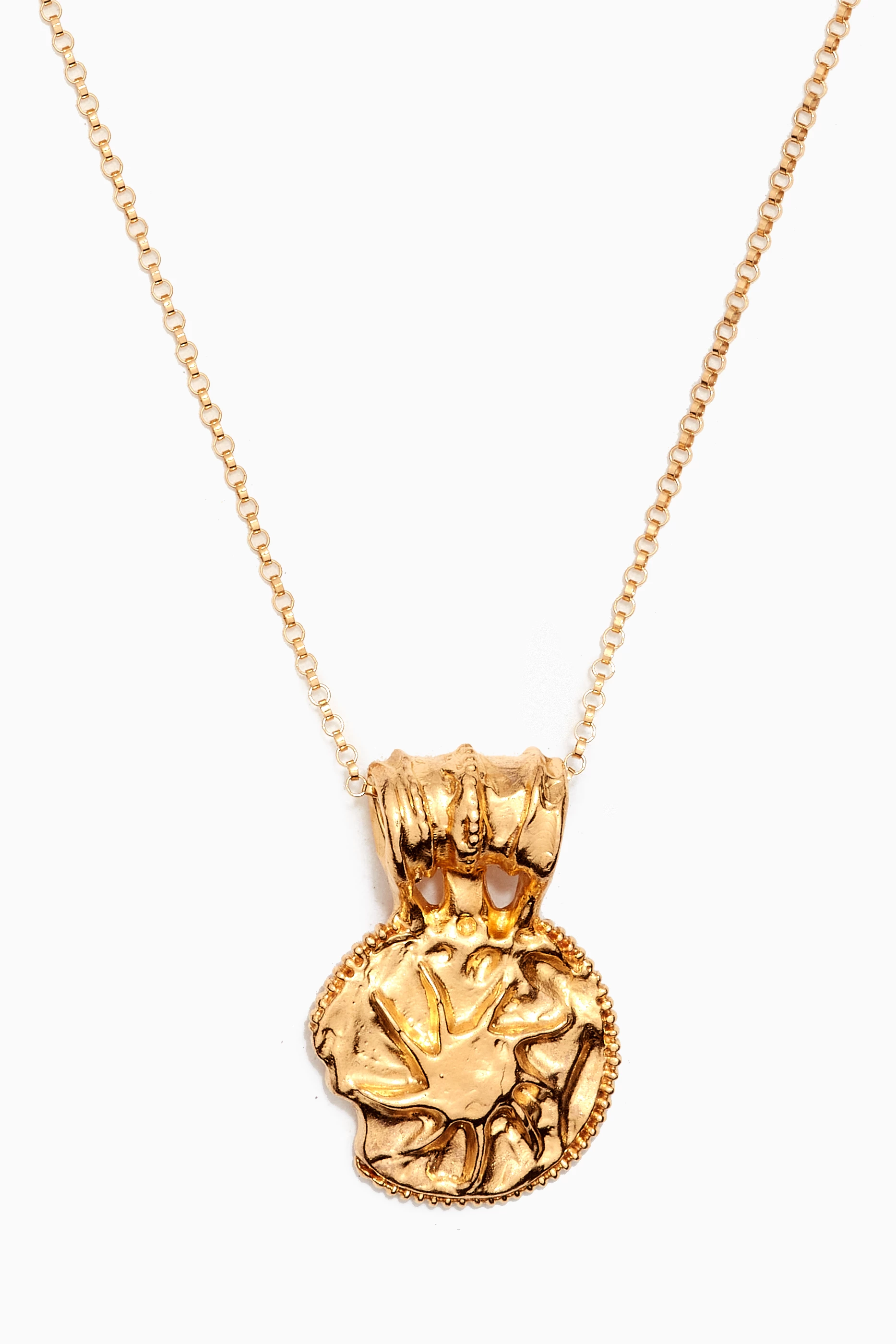 ALIGHIERI THE MEDIUM SUN SALUTATIONS MEDALLION ネックレス Alighieri The Medium Sun Salutations Medallion Necklace